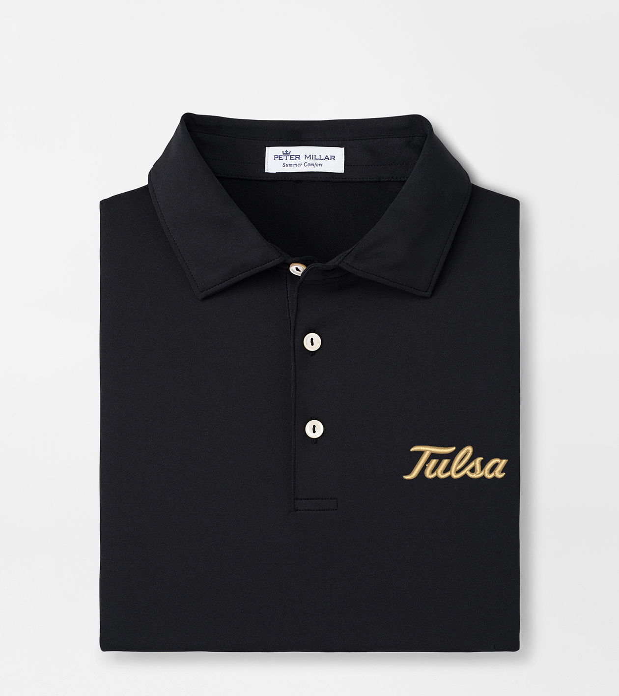 Tulsa Solid Performance Jersey Polo (Sean Self Collar)