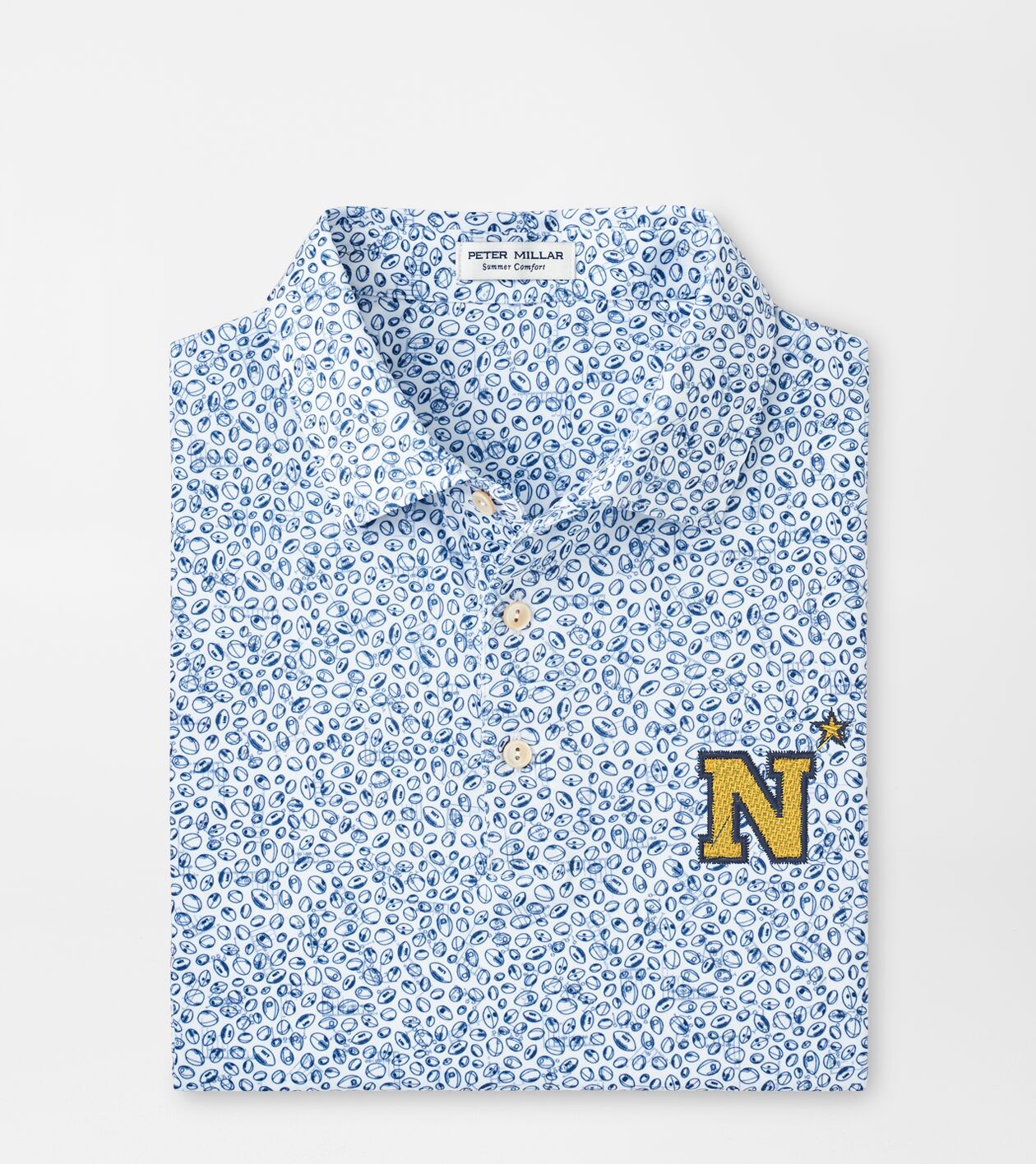 Accademia Militare Navy Cotton Men Polo main image 1