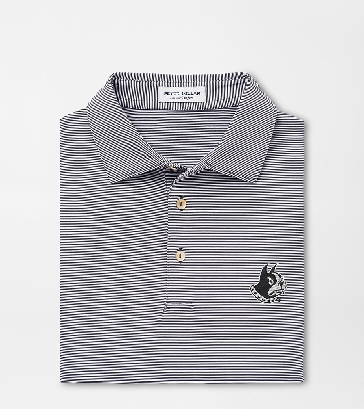Wofford Terrier Jubilee Stripe Performance Polo