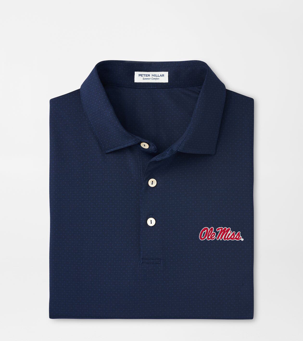 Ole Miss Tesseract Performance Jersey Polo Men's Collegiate Apparel