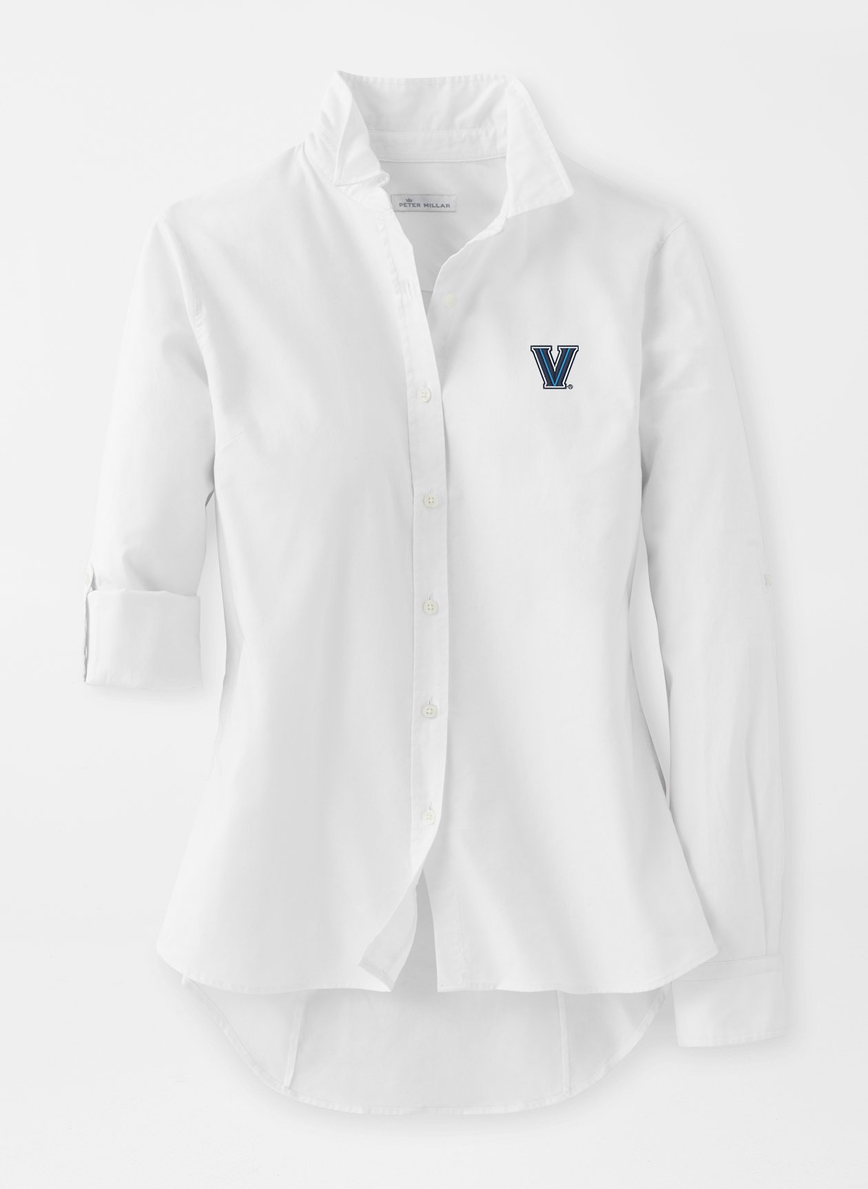 Women's Villanova Block V Stretch Woven ButtonUp Peter Millar