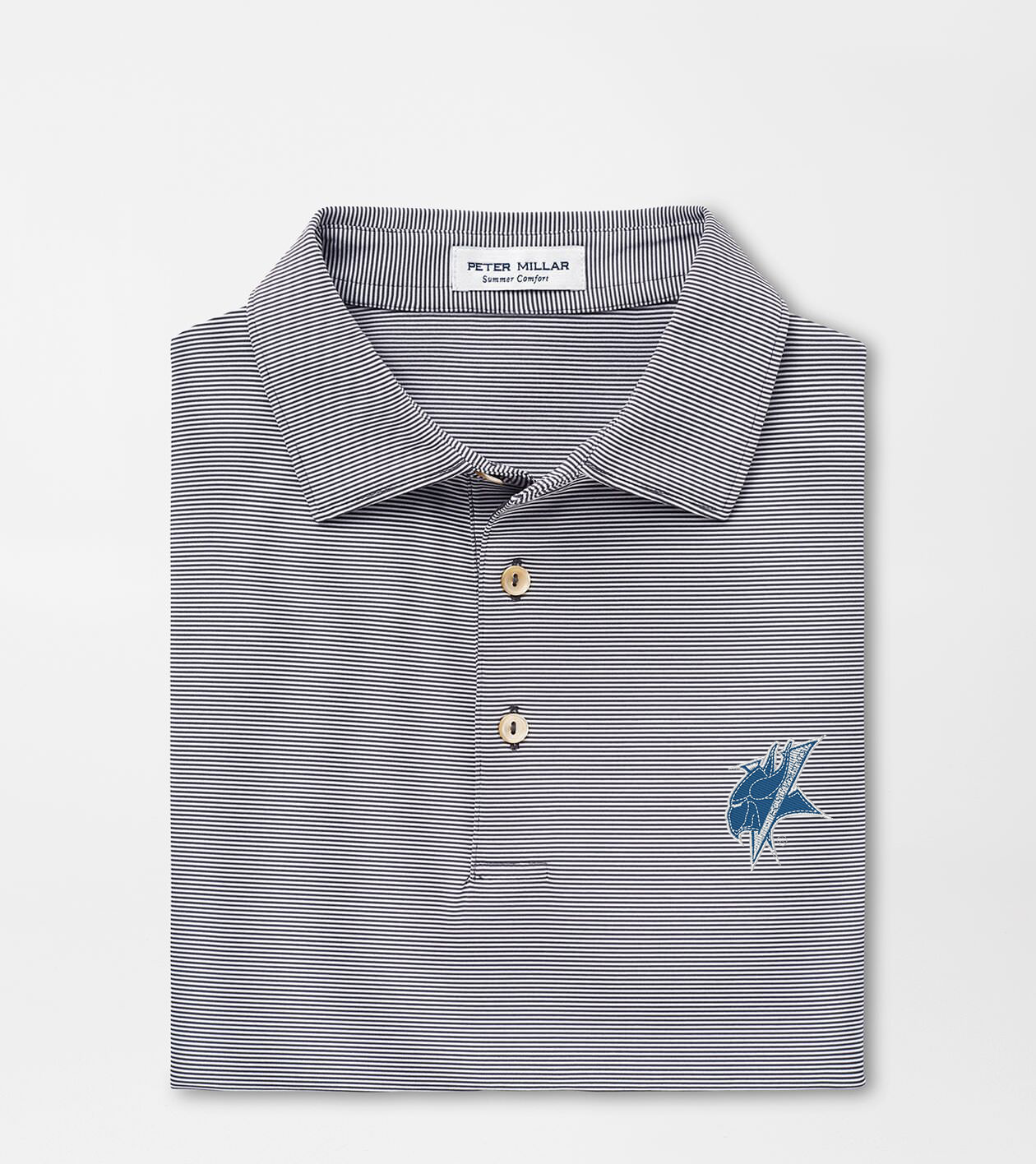 Elizabeth City State Jubilee Stripe Performance Polo