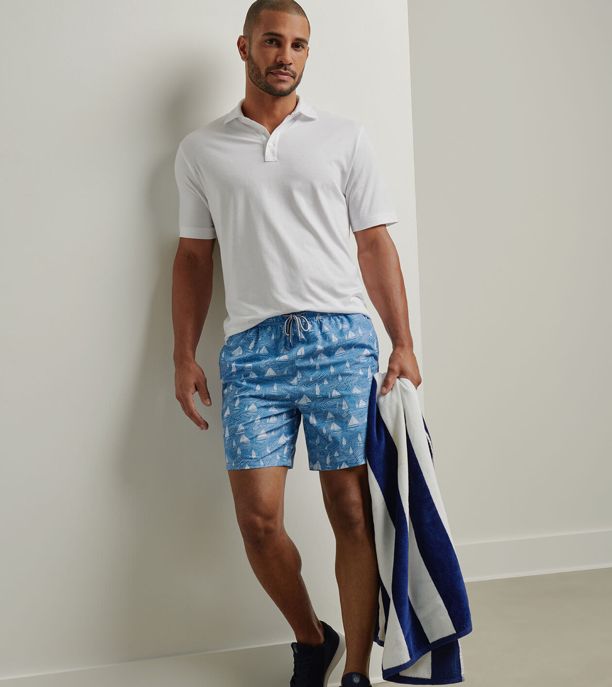 Set Sail Swim Trunk