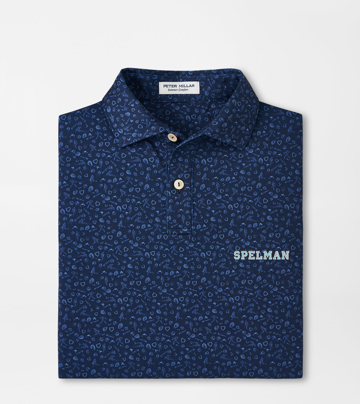 Spelman College Batter Up Youth Performance Jersey Polo
