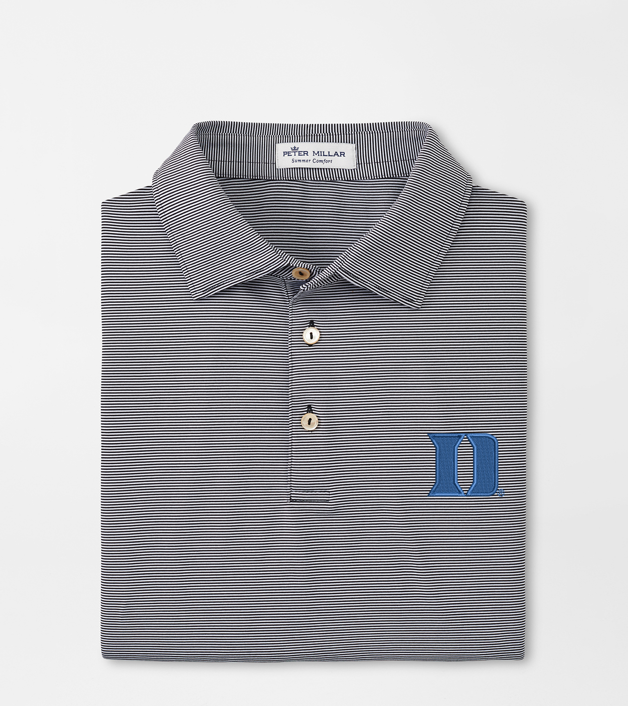 Duke Jubilee Stripe Performance Polo