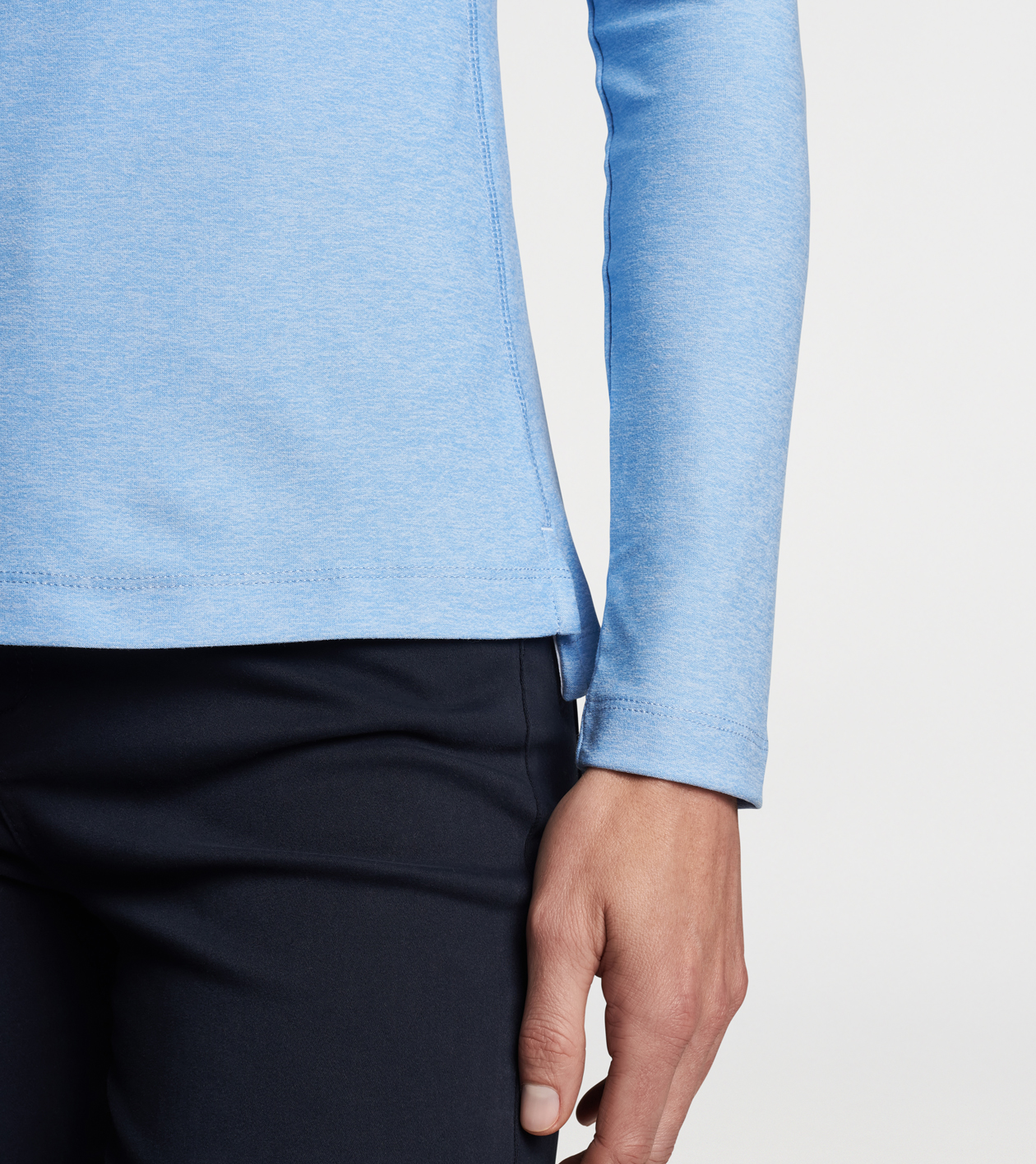 Women's Mélange Raglan-Sleeve Perth Layer | Women's Tops