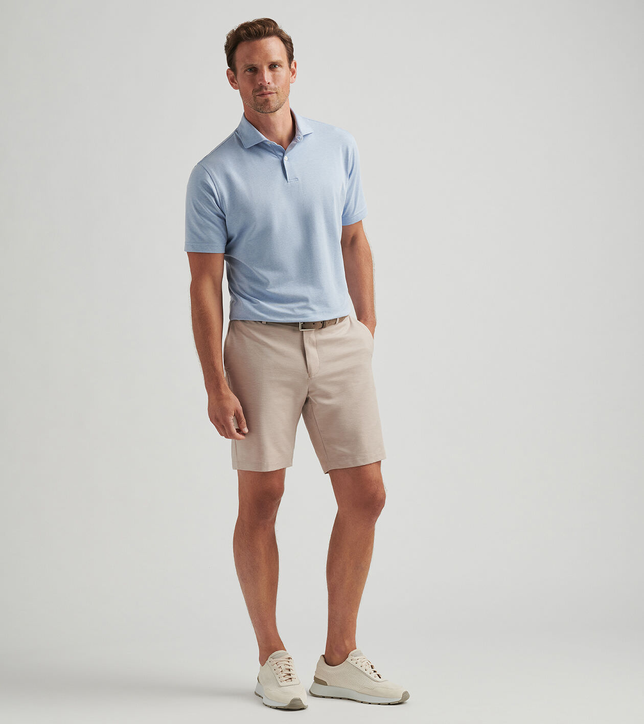 Surge Linen Blend Performance Short