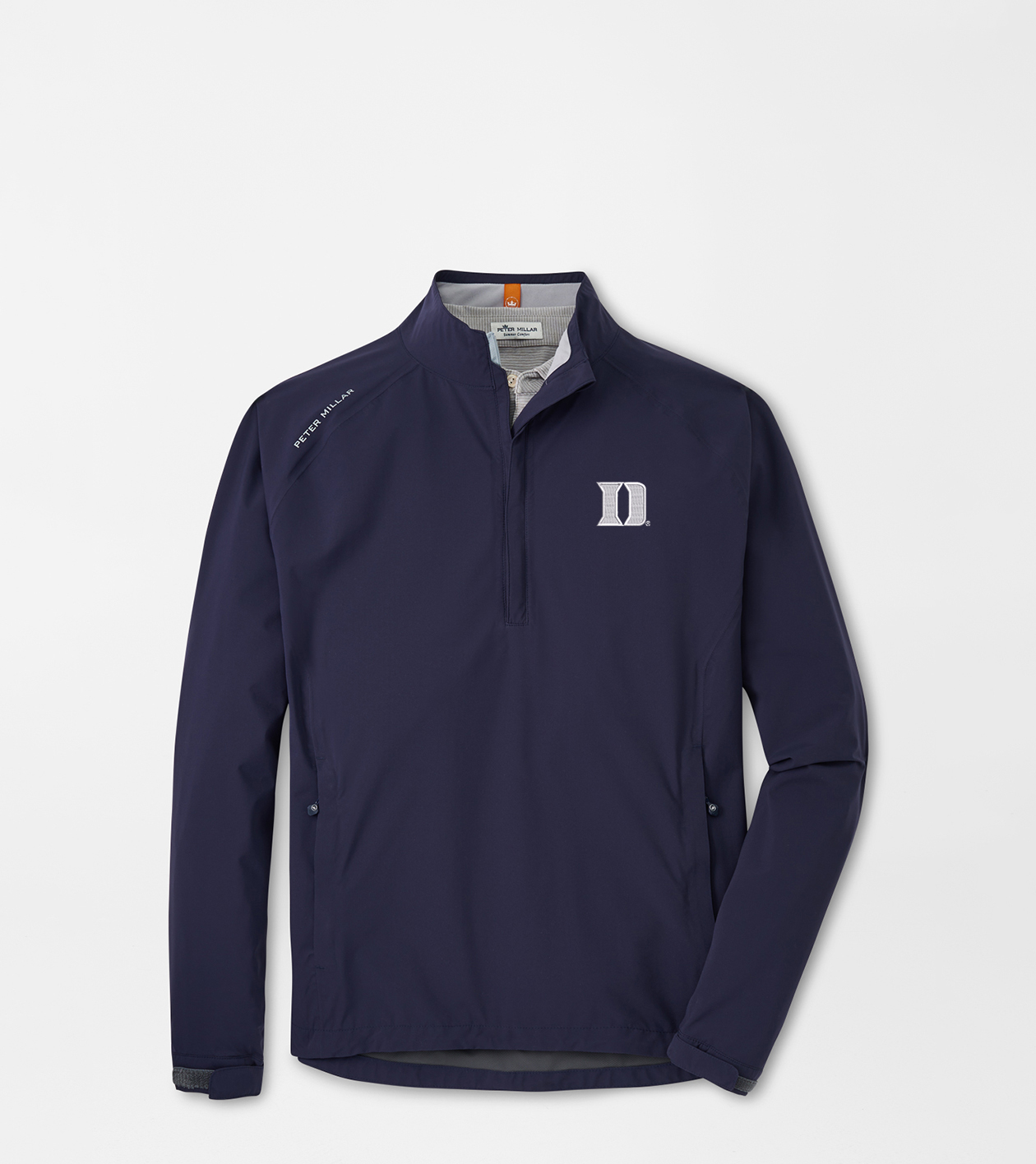 Duke University Shield Half-Zip Rain Shell