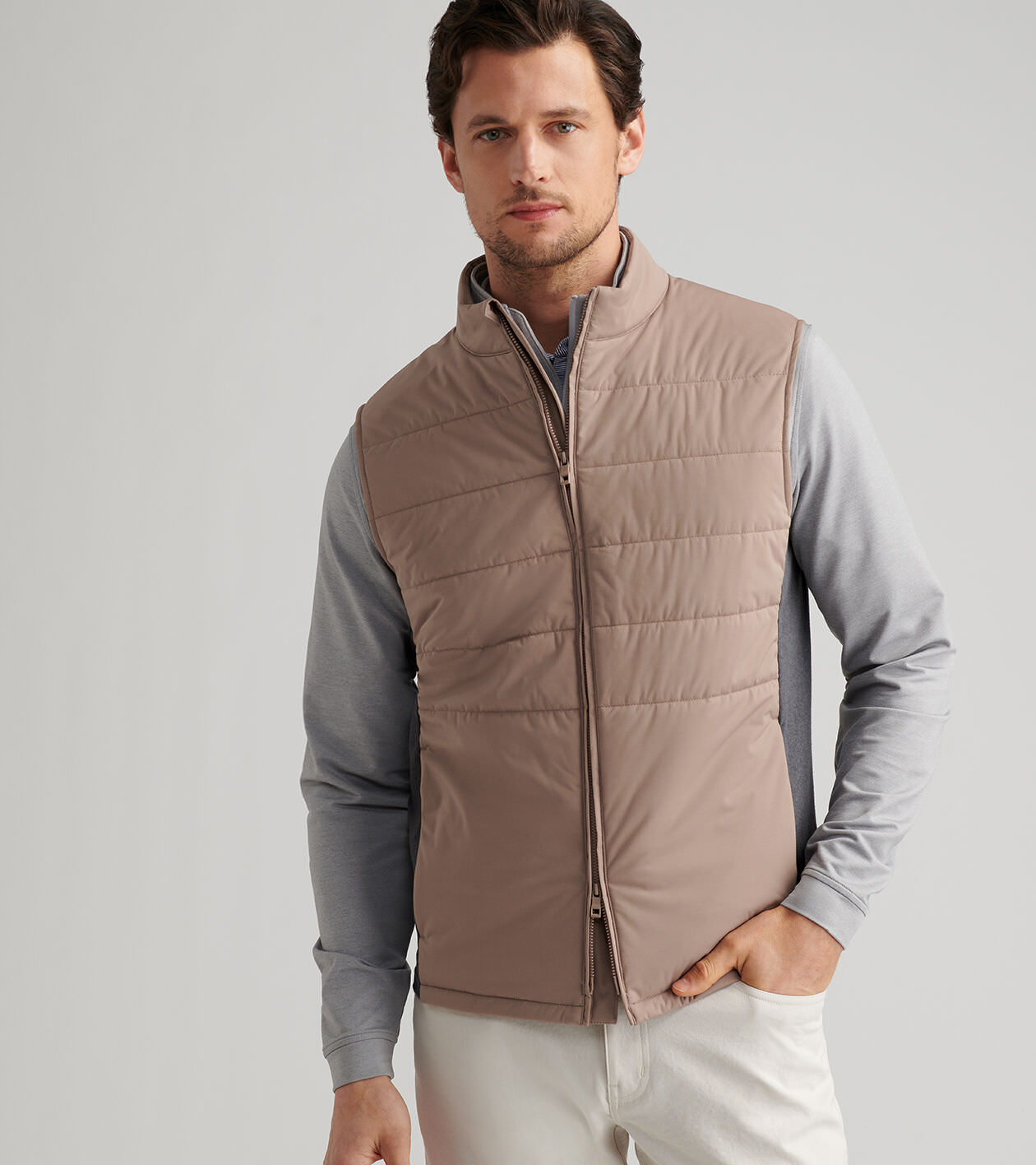 Fuse Hybrid Fleece Vest | Men's Vests | Peter Millar
