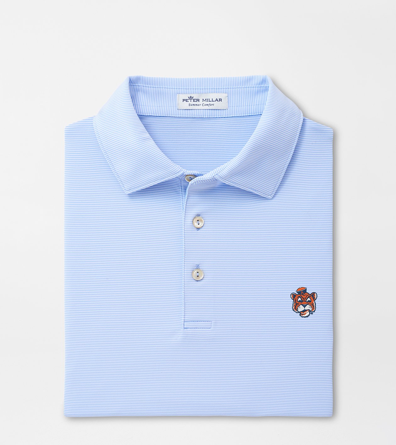 Auburn Vault Jubilee Stripe Performance Polo