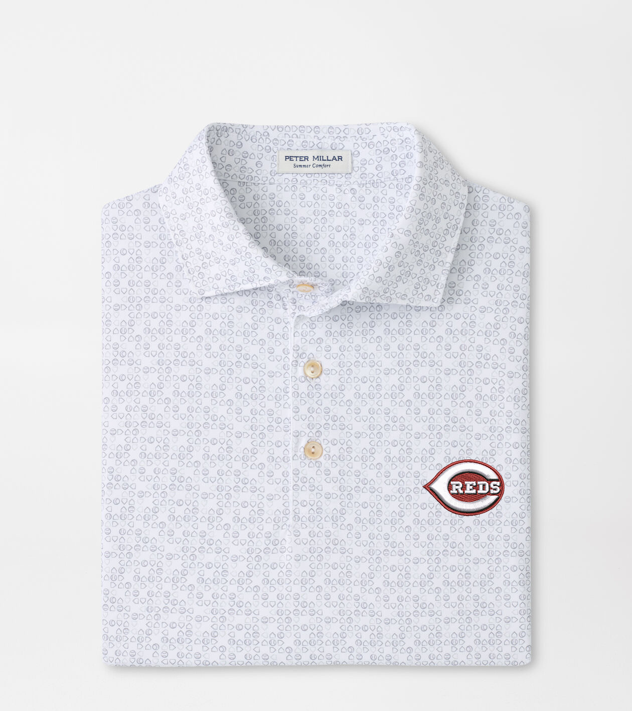 Cincinnati Reds Bases Loaded Performance Jersey Polo | Men's MLB ...