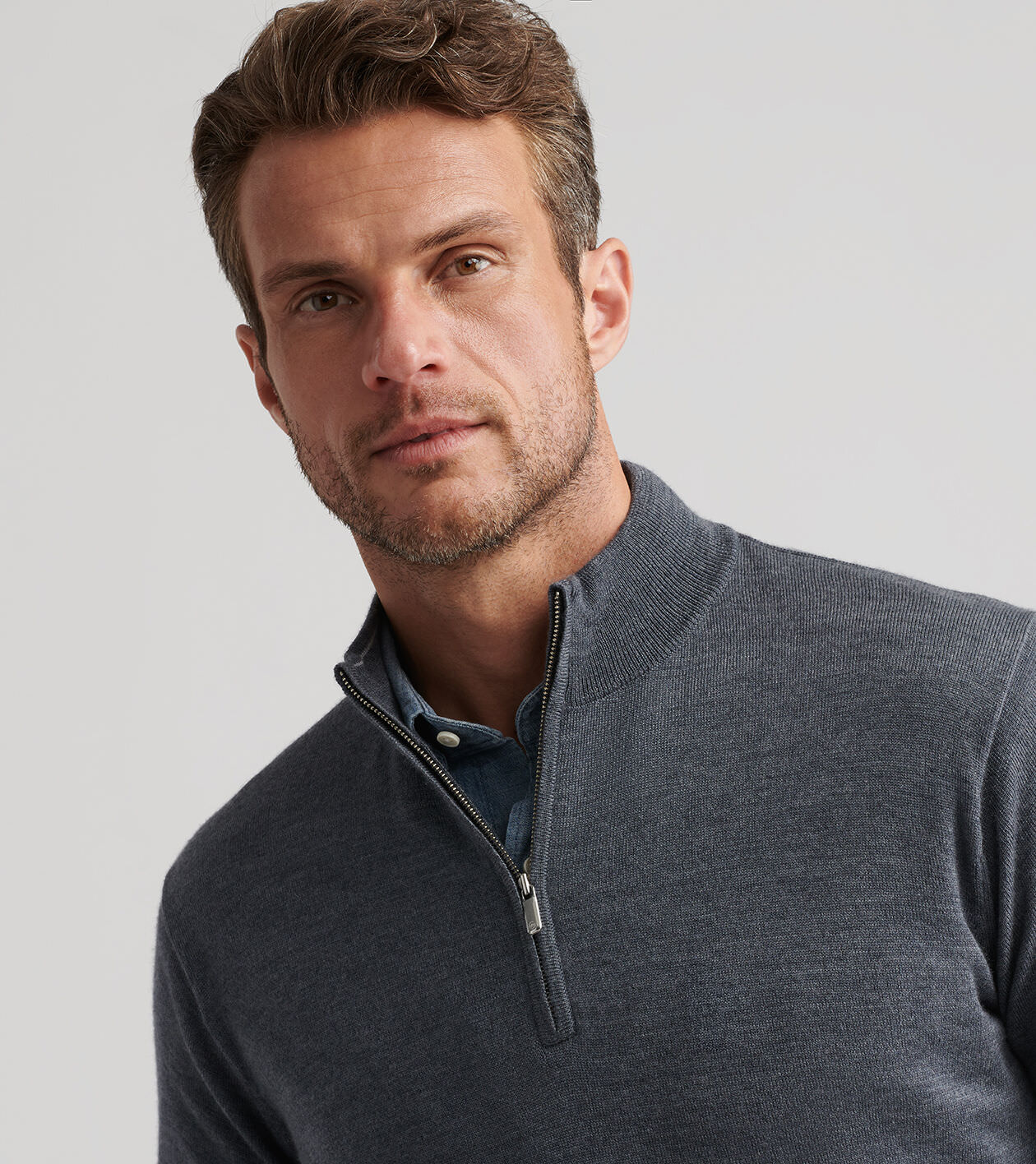  Jeans Crest Sweater Shirt ワンピース Autumn Crest Quarter-Zip | Men's Pullovers | Peter Millar
