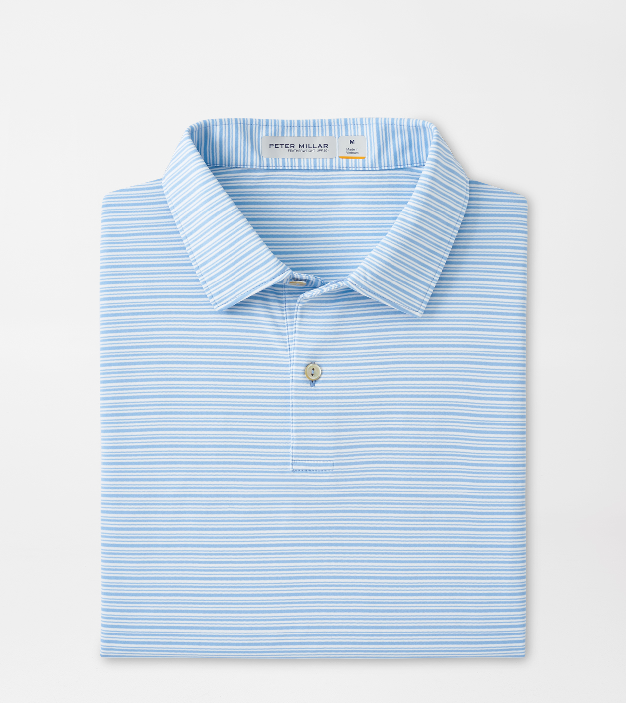 Featherweight Payne Stripe Polo (Sean Self Collar) | Men's Polos ...