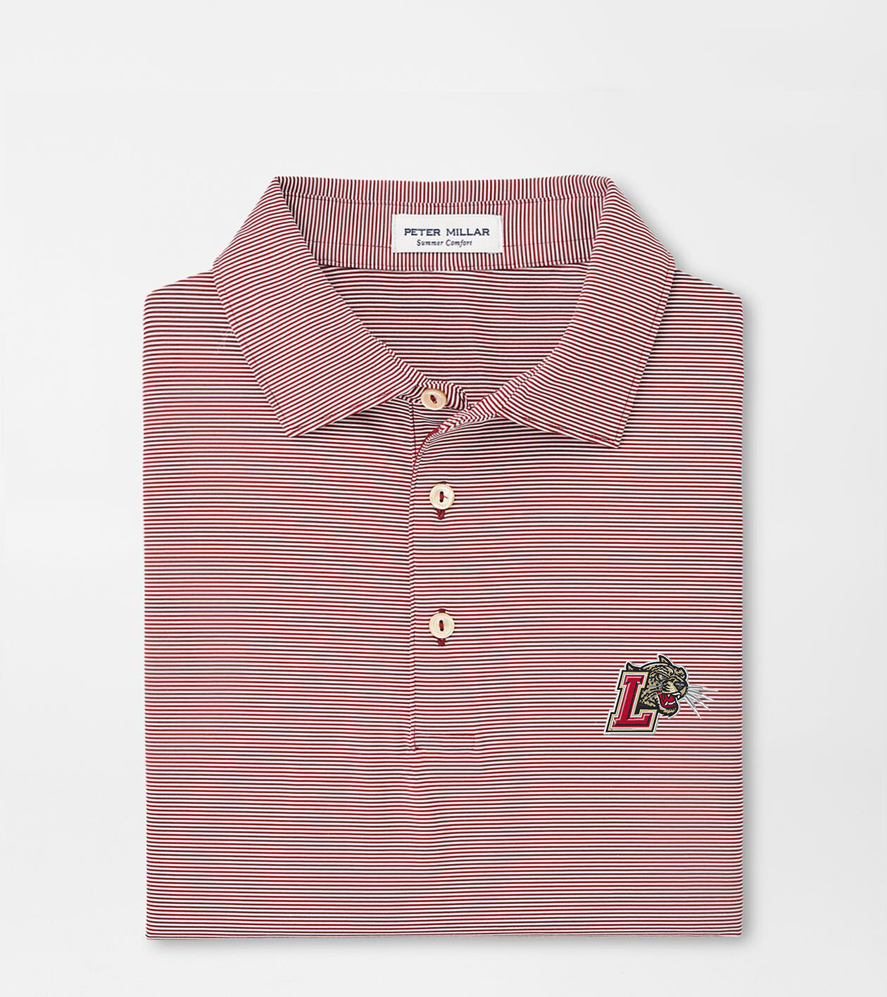 Lafayette College Jubilee Stripe Performance Polo
