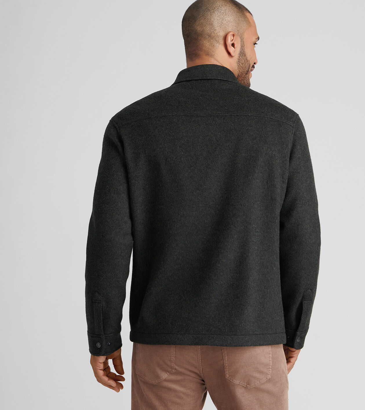 VESP WOOL SHIRTS JACKET ブラウン M VESP WOOL SHIRTS JACKET ブラウン M VESP WOOL SHIRTS JACKET