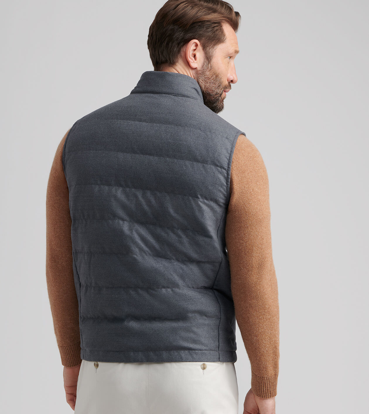 Davos Flannel Vest | Men's Vests | Peter Millar