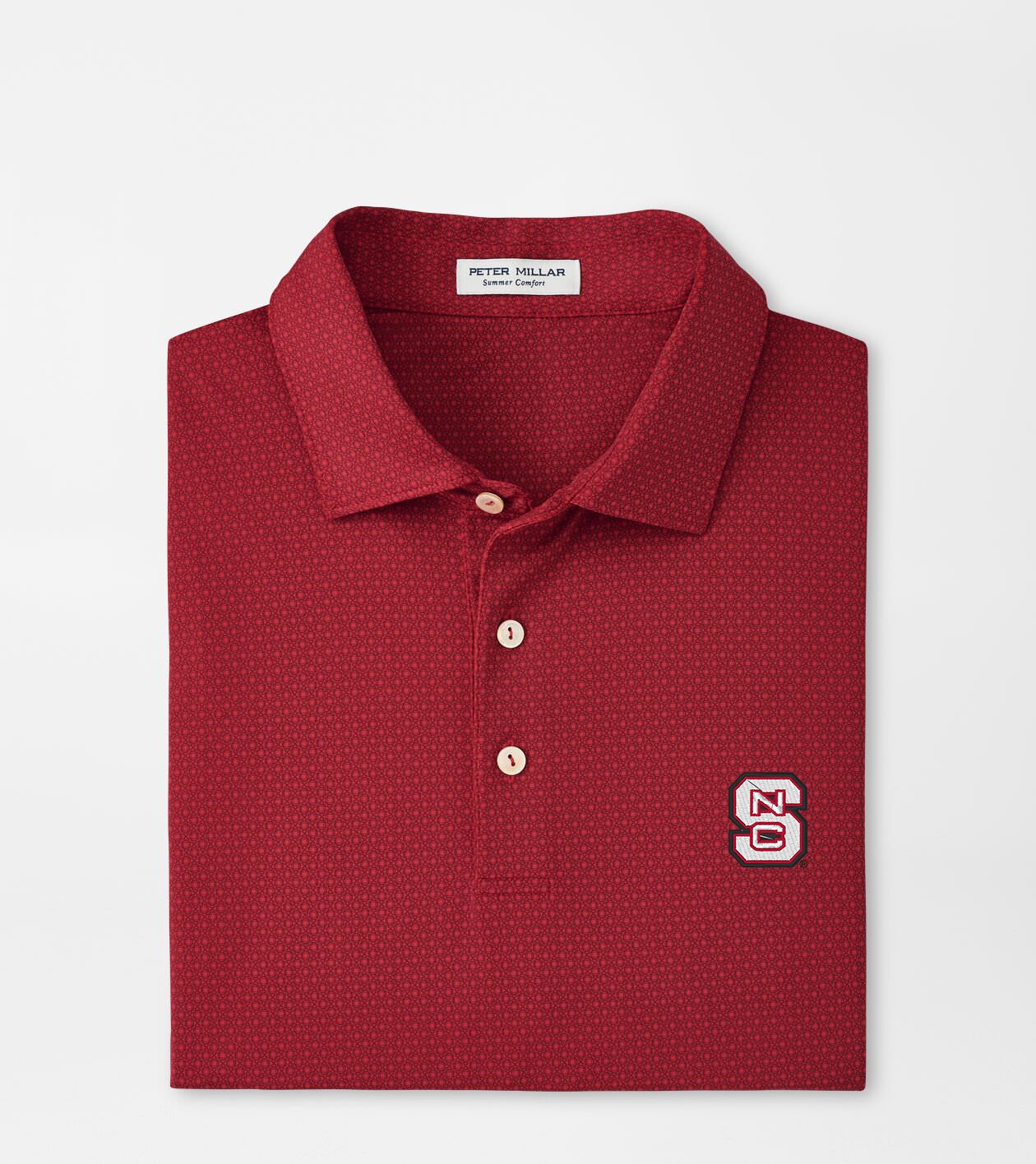 NC State Tesseract Performance Jersey Polo Men's Collegiate Apparel