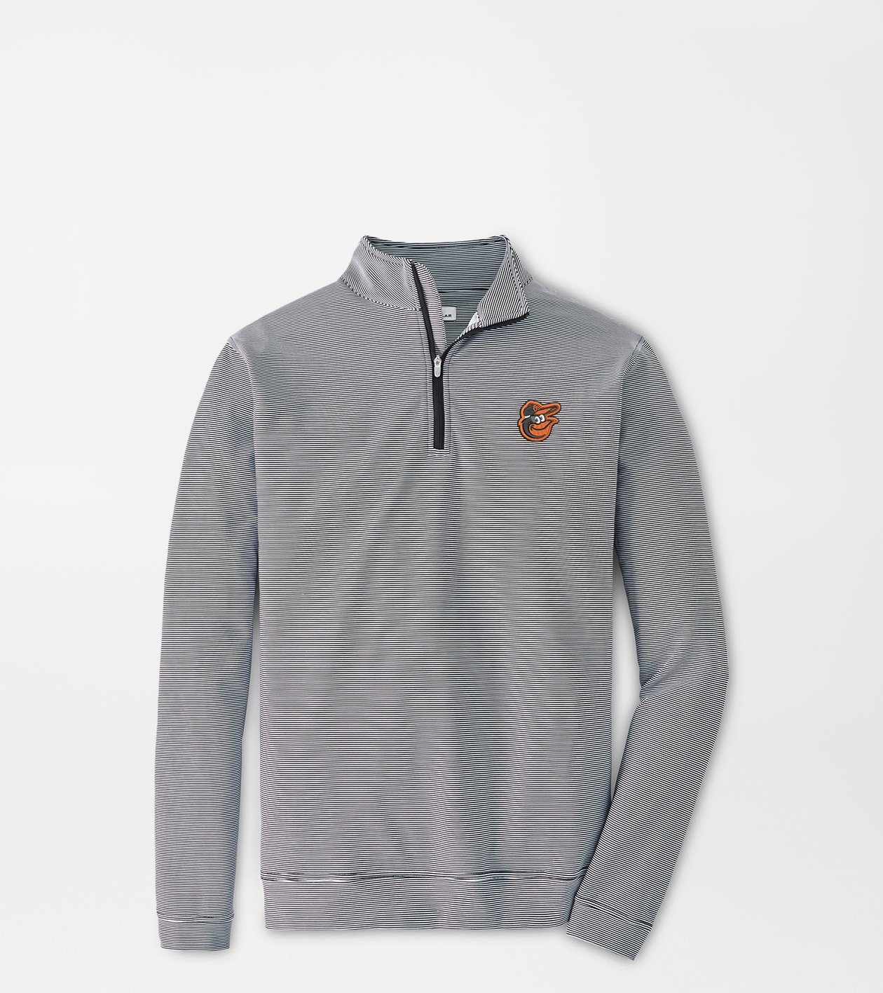 Baltimore Orioles Perth Sugar Stripe Performance Quarter-Zip