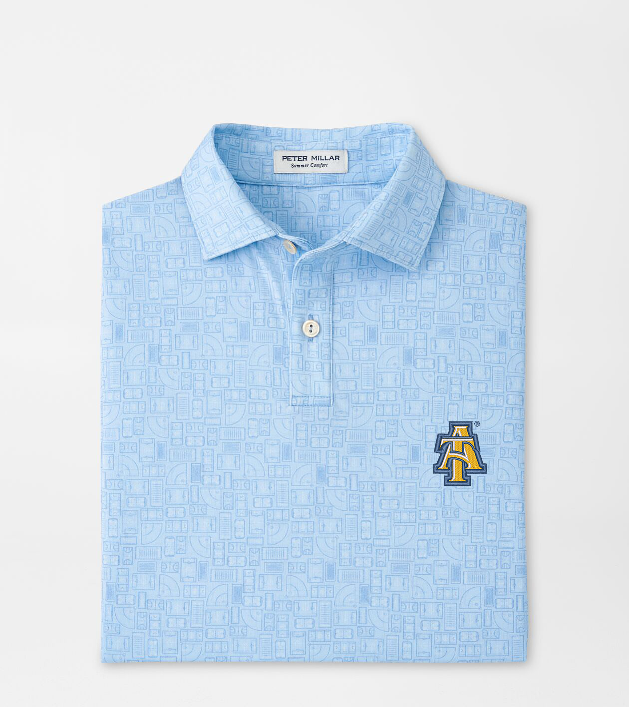 NC A&T Out of Bounds Youth Performance Jersey Polo