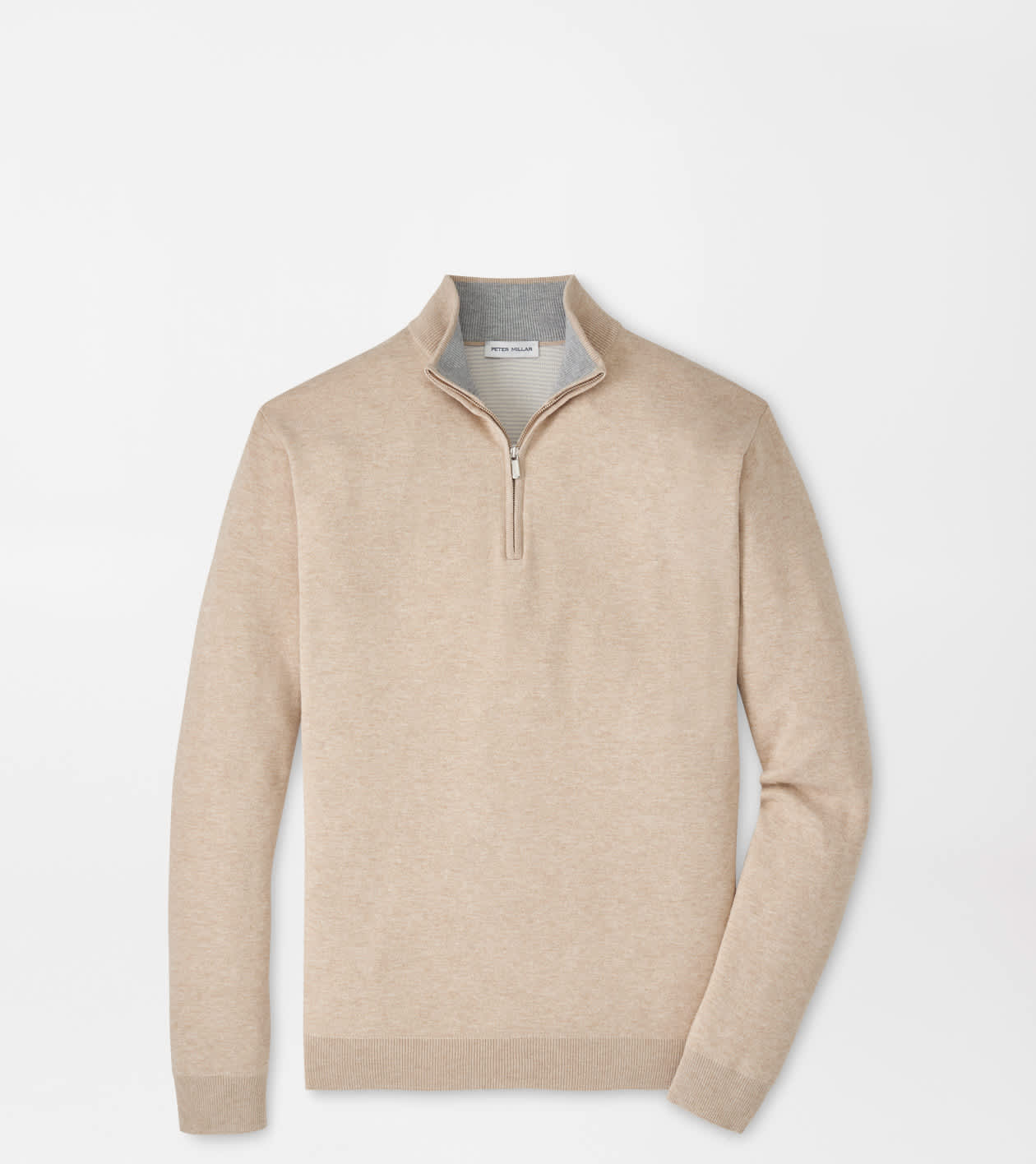 Coolspun Lite Cotton Quarter-Zip Sweater | Men's Sweaters | Peter