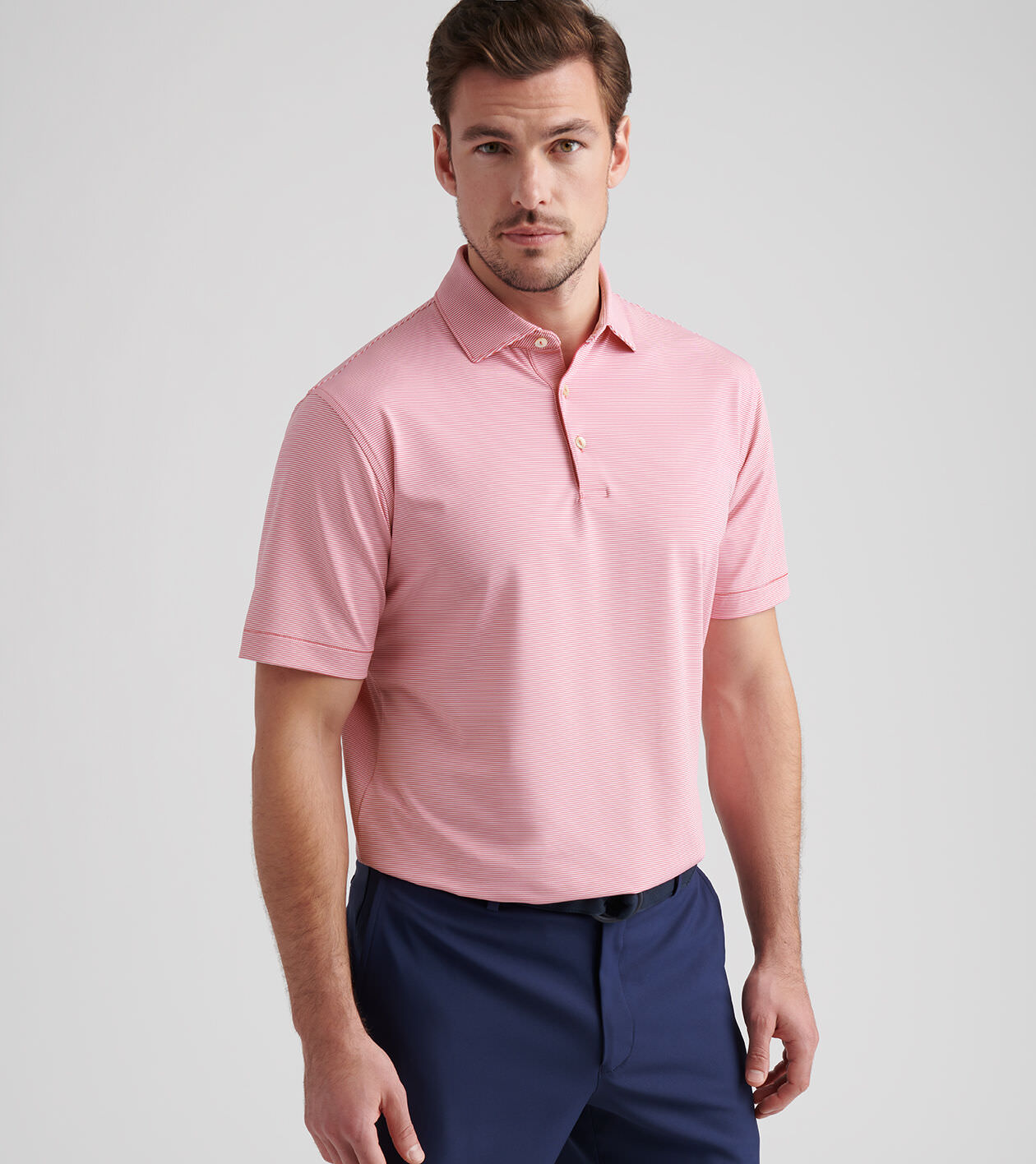 トップス Ribbed jersey polo shirt X4BP22KCK70-G118-ALT2