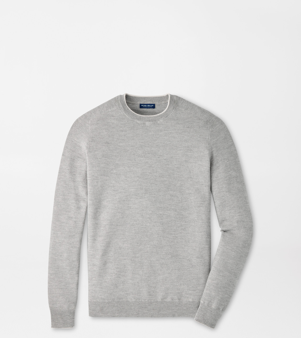 Voyager Cashmere-Silk Saddle Shoulder Crew | Men's Sweaters