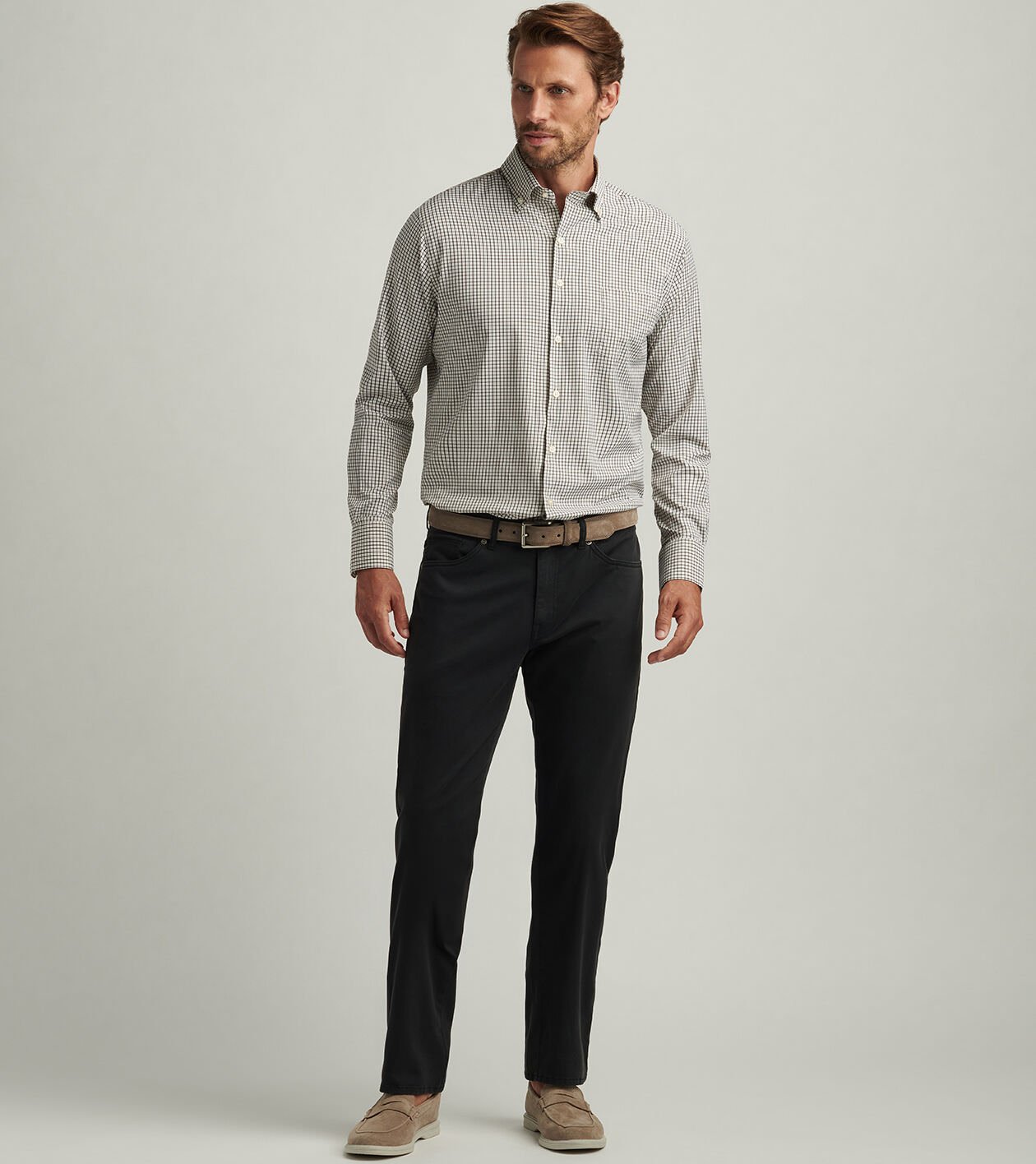 Signature Sateen Five-Pocket Pant