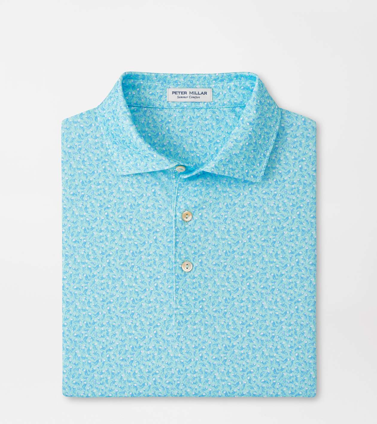 Jellyfish Performance Jersey Polo | Men's Polos | Peter Millar