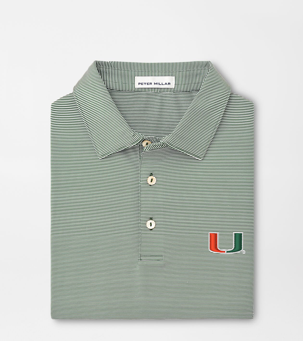 Miami Jubilee Stripe Performance Polo