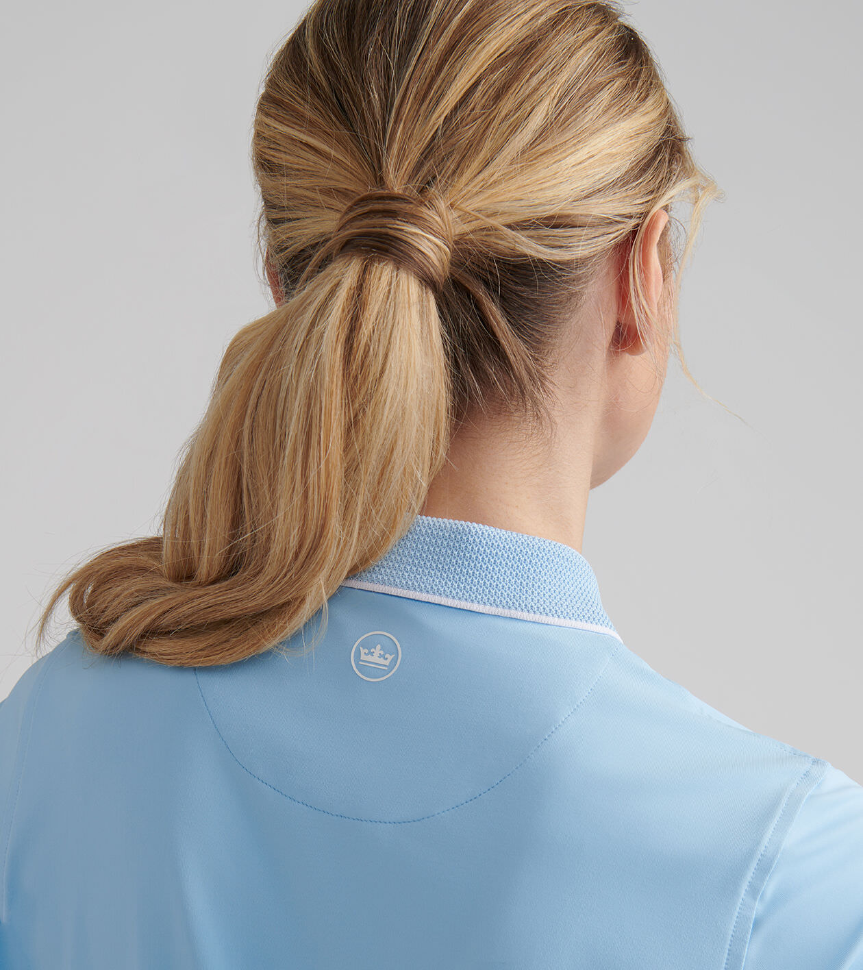 Keswick Zip Neck Short-Sleeve Polo | Women's Tops | Peter Millar