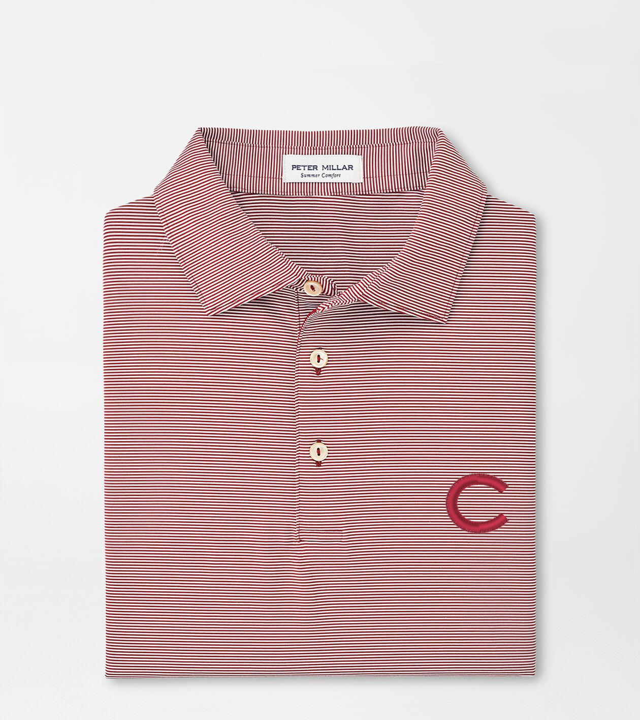 Colgate Jubilee Stripe Performance Polo