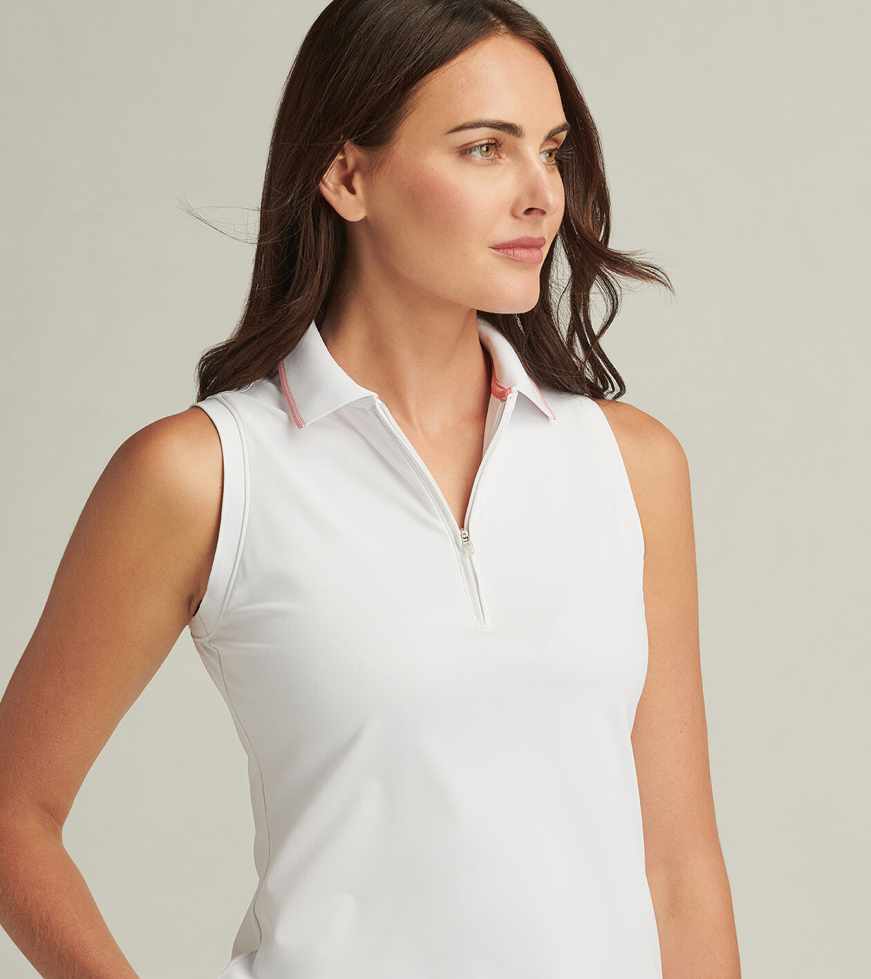 Chrissie Sleeveless Polo | Women's Tops | Peter Millar