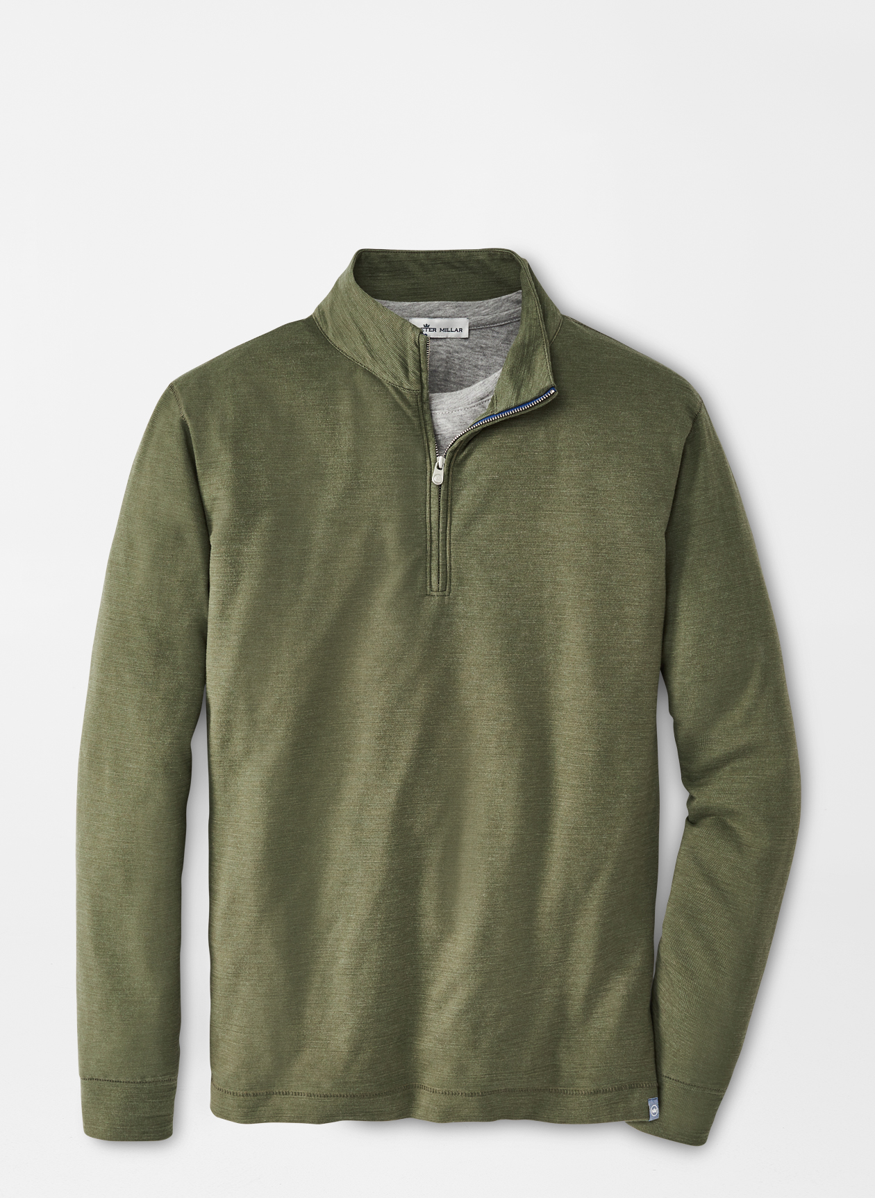 Slub Cotton-Blend Quarter-Zip | Peter Millar