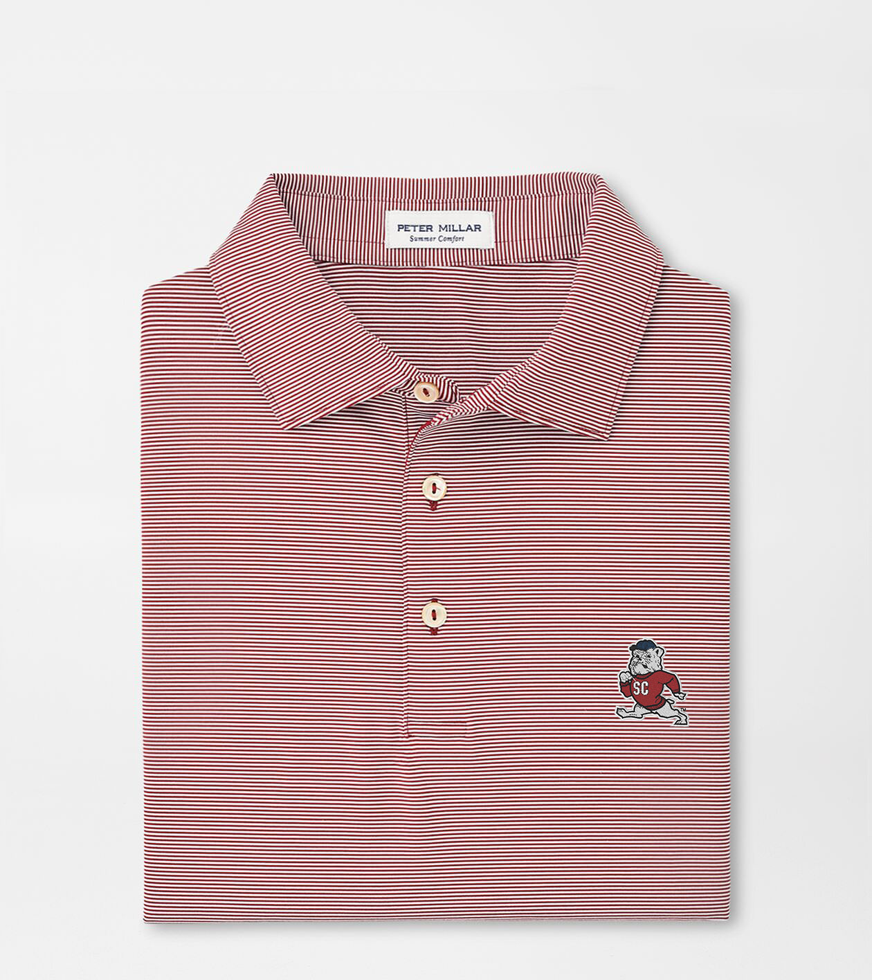 SC State Jubilee Stripe Performance Polo