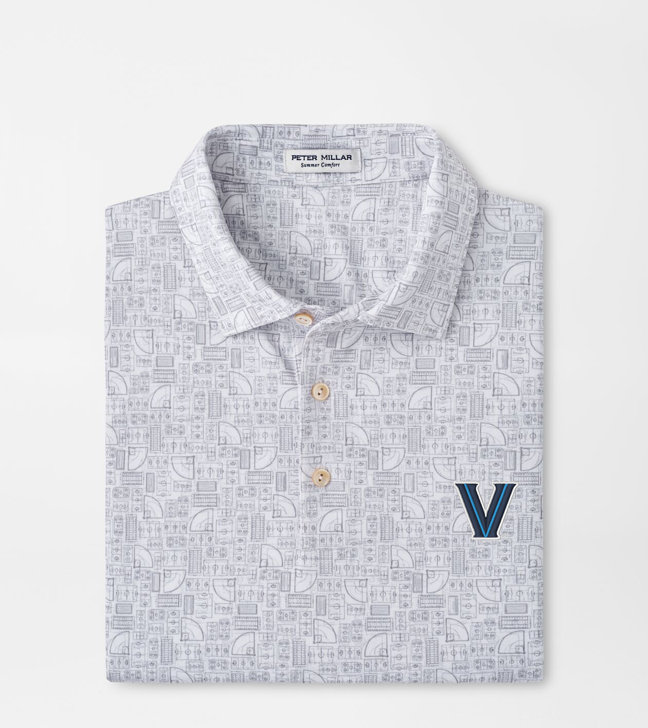 Villanova Out of Bounds Performance Jersey Polo Men's Collegiate
