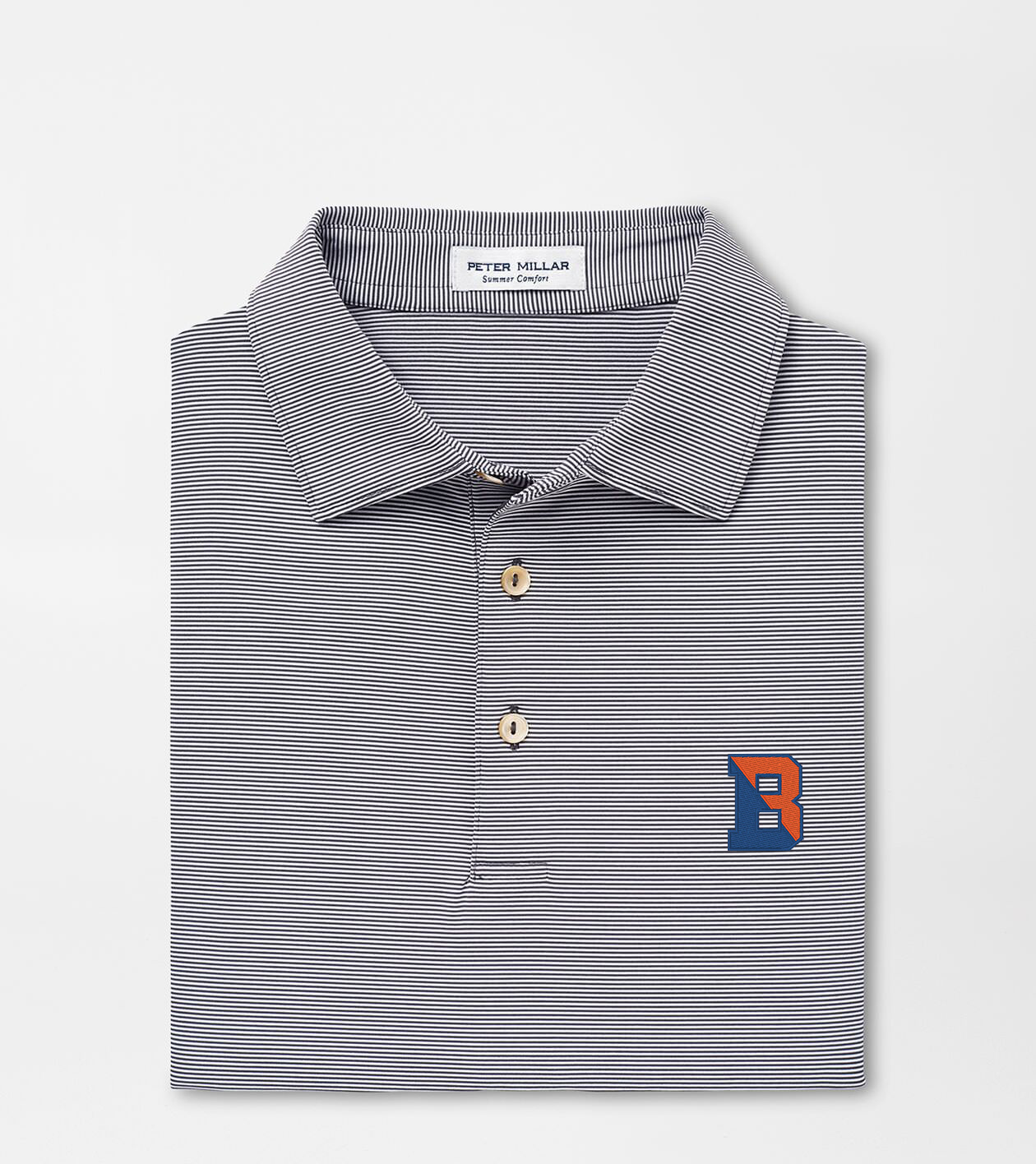 Bucknell Jubilee Stripe Performance Polo