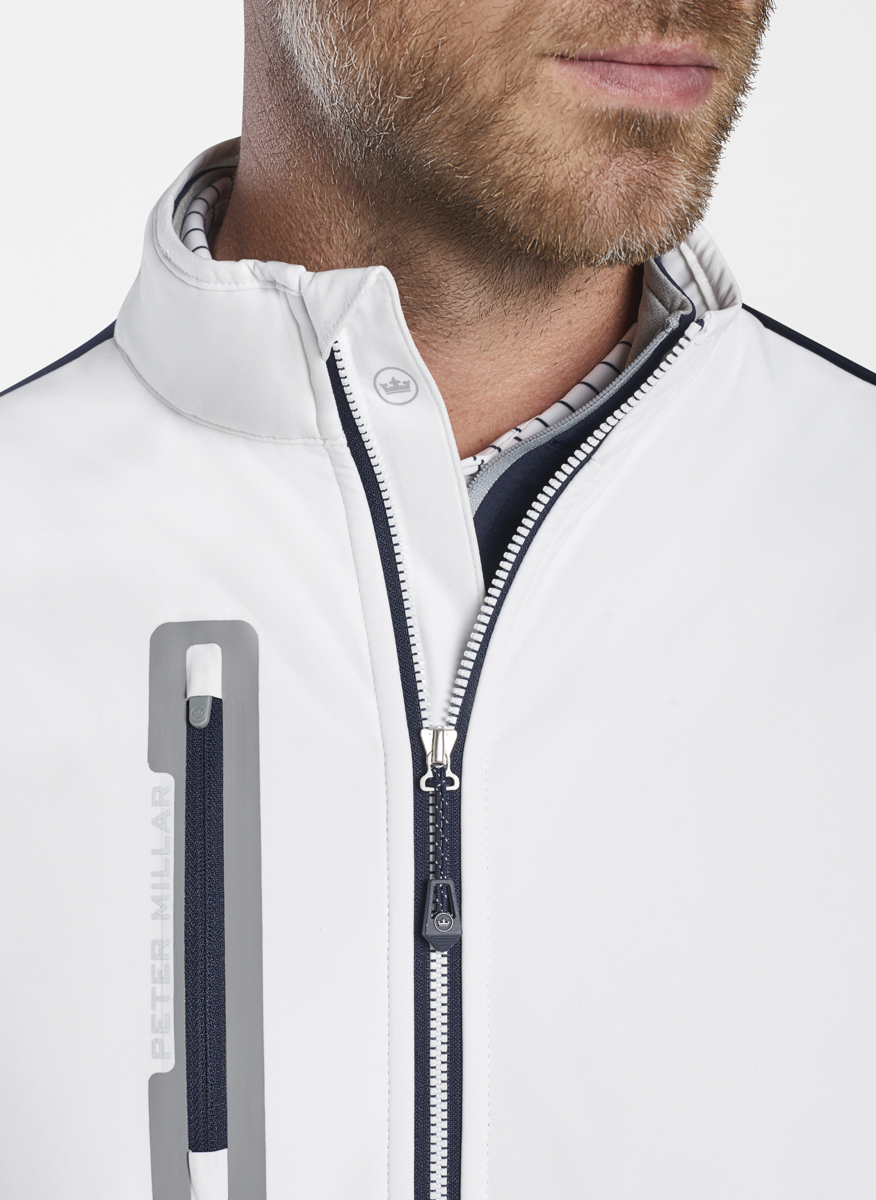 Colorblock Hyperlight Fuse Hybrid Vest | Men's Vests | Peter