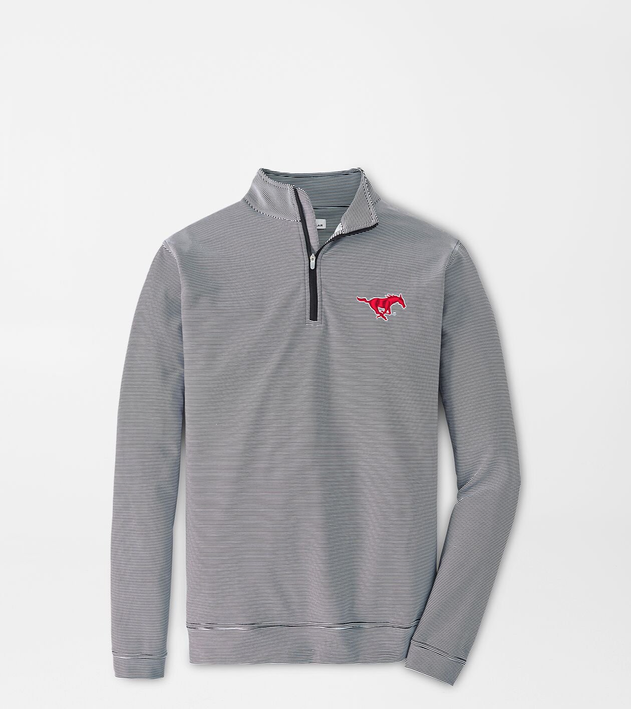 SMU Perth Mini-Stripe Performance Pullover