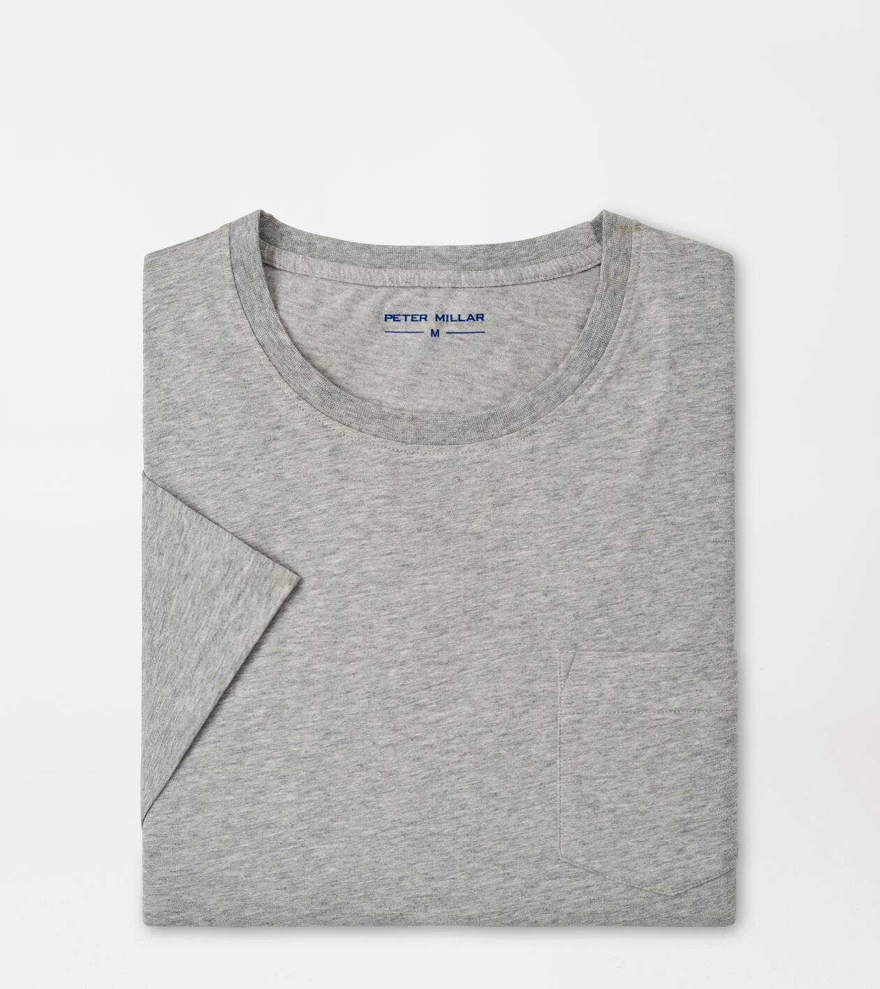 Crown Comfort Heathered Short-Sleeve Pocket Tee
