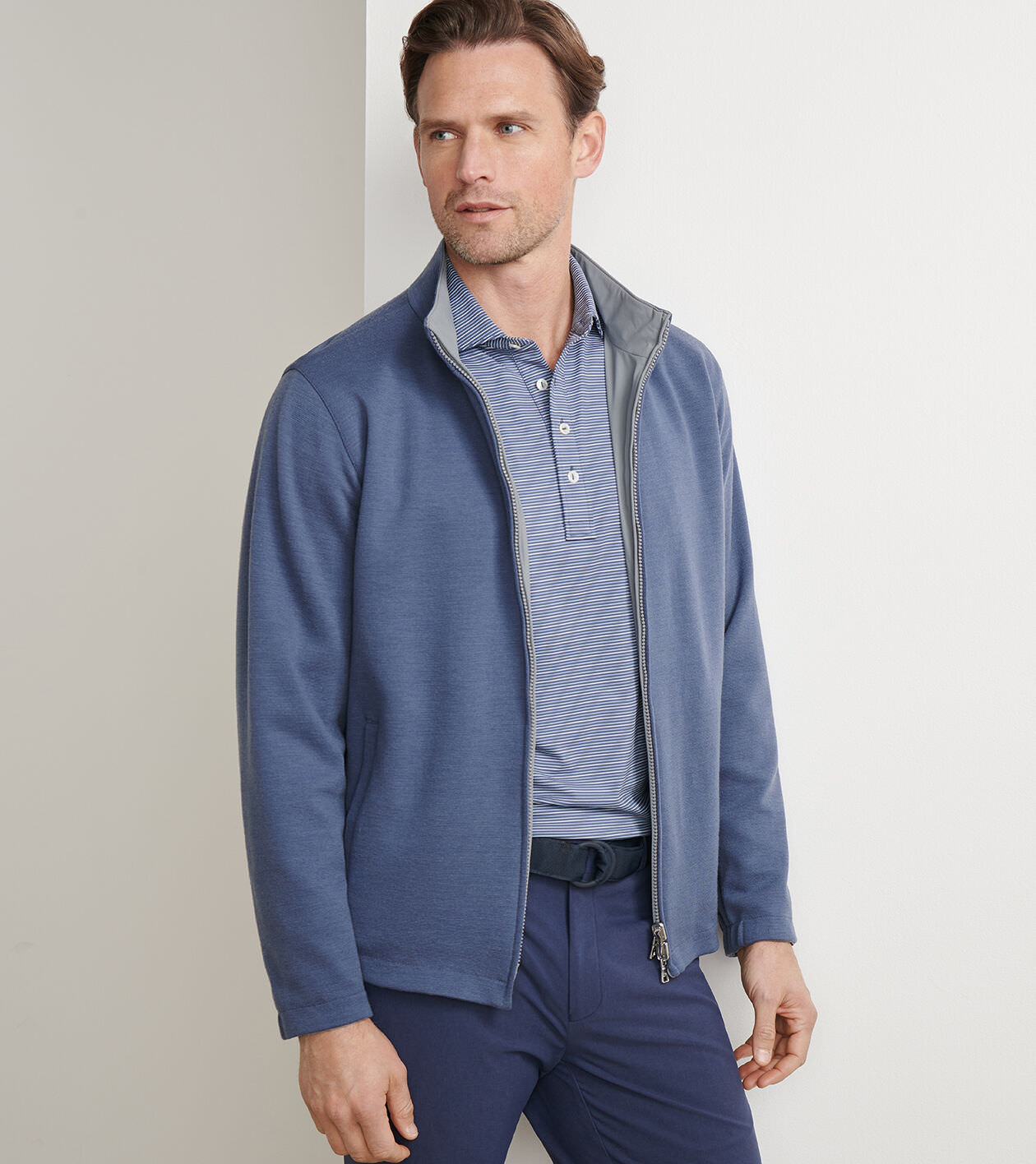 桃太郎:Apartment Relax Tailorad Jacket 桃太郎:Apartment Relax Tailorad Jacket Mud & Natural Indigo