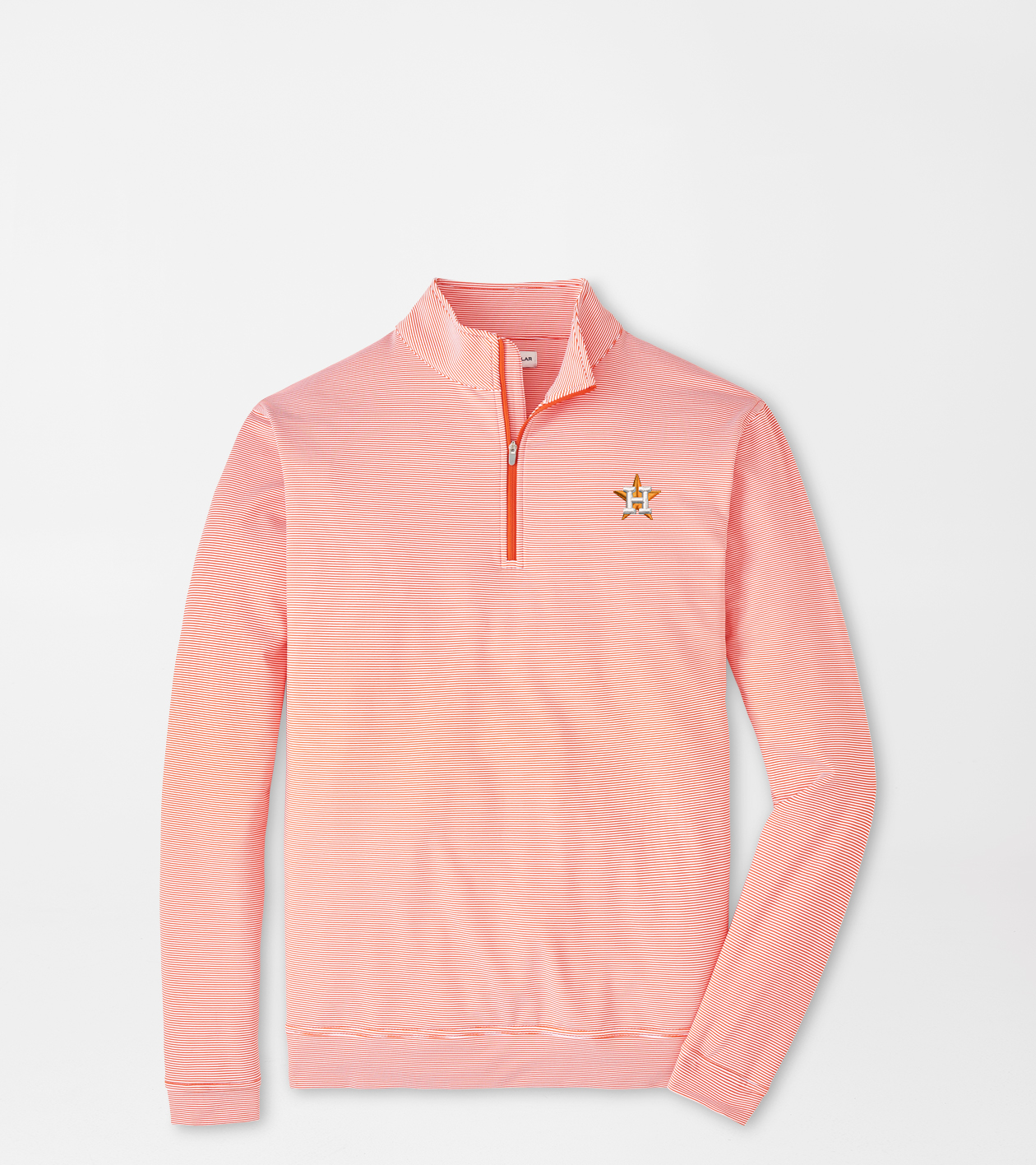 Houston Astros Perth Sugar Stripe Performance Quarter-Zip
