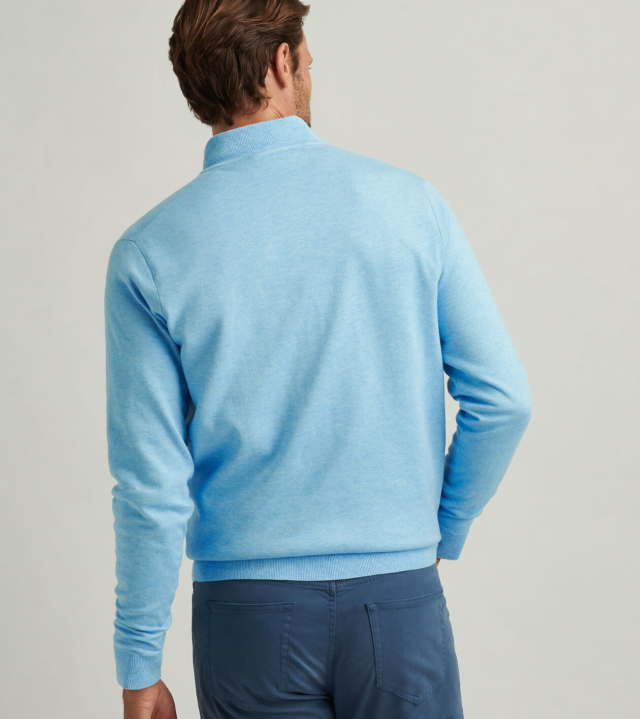 ミルク Winter Men's Chalk Allday Elements 1/4 Zip | NOBULL