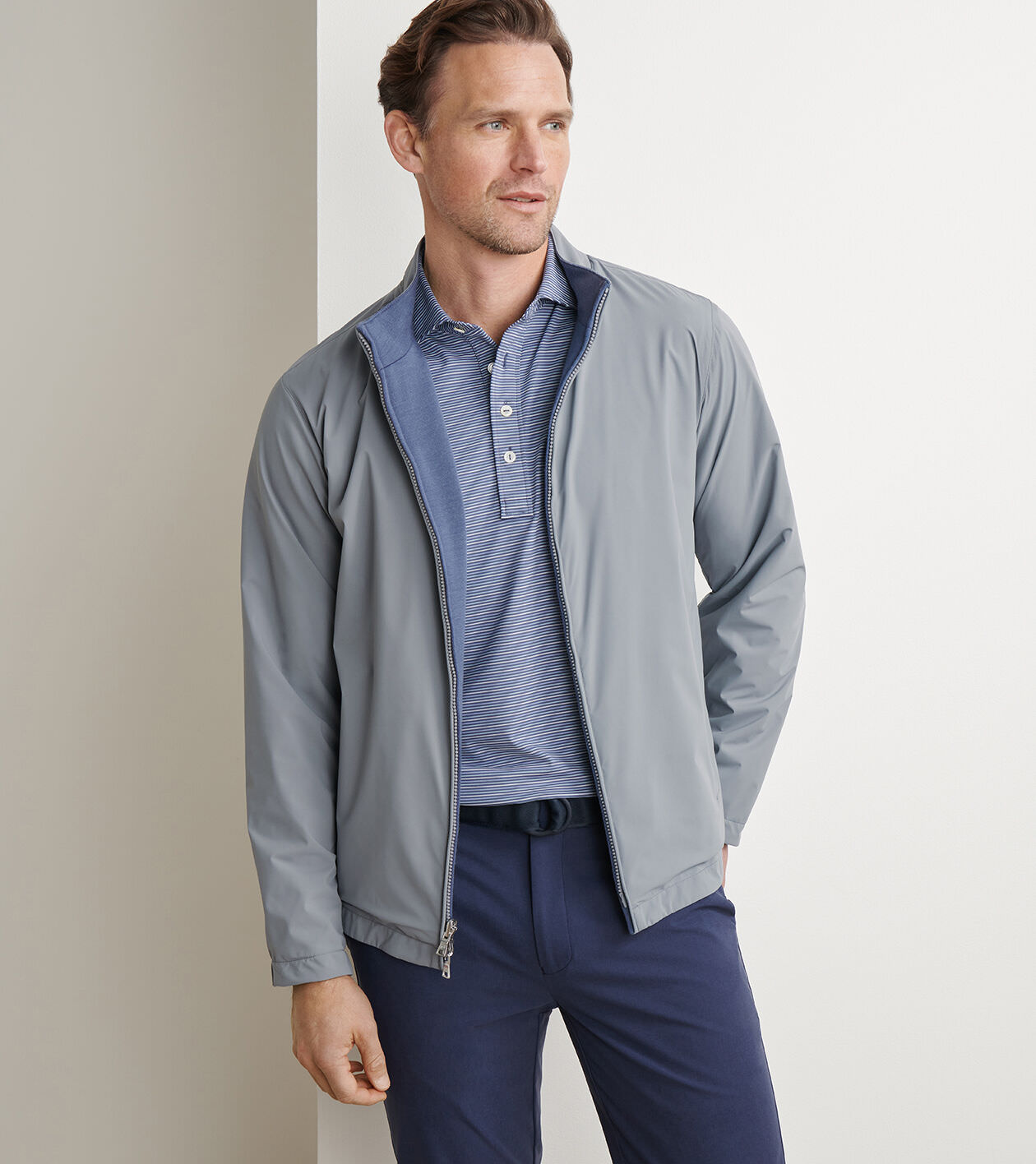 桃太郎:Apartment Relax Tailorad Jacket 桃太郎:Apartment Relax Tailorad Jacket Mud & Natural Indigo
