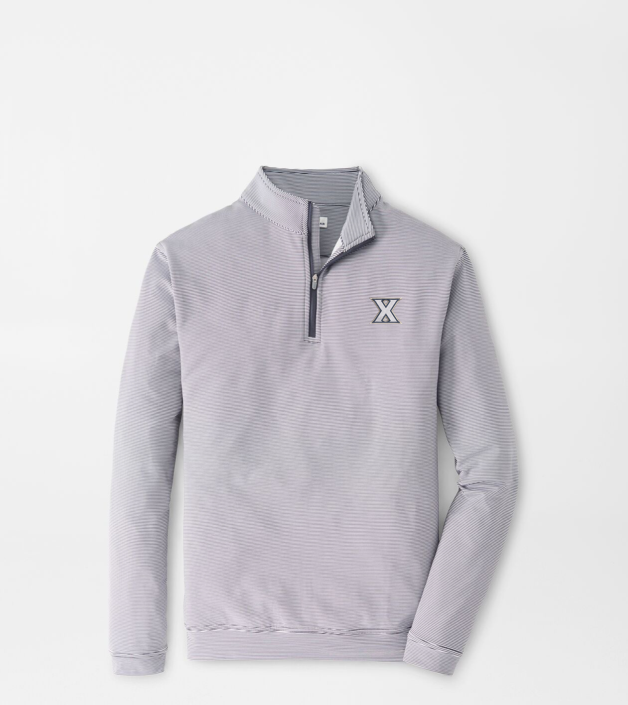 Xavier Perth Mini-Stripe Performance Pullover