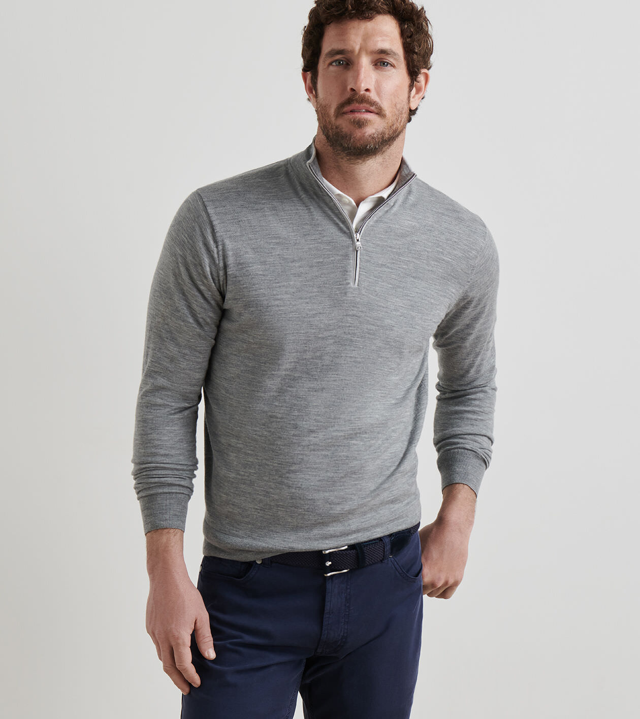 スウェット・トレーナー STONE  24FW 508A3 Lambs Wool Sweater 4FT779 Stone Island 508A3 Stockinette Stitch Lambswool Knitted