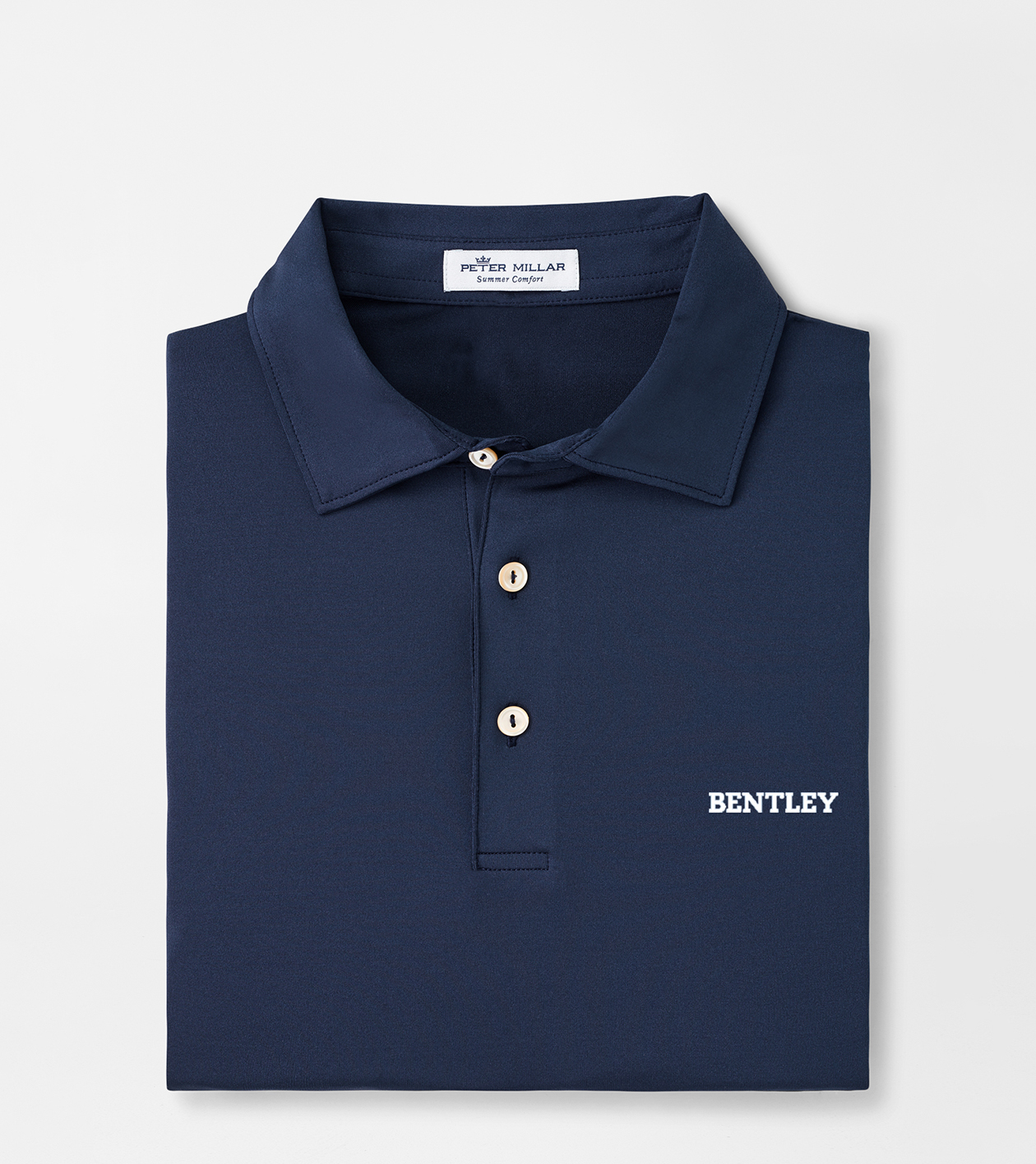 Bentley Solid Performance Jersey Polo (Sean Self Collar)