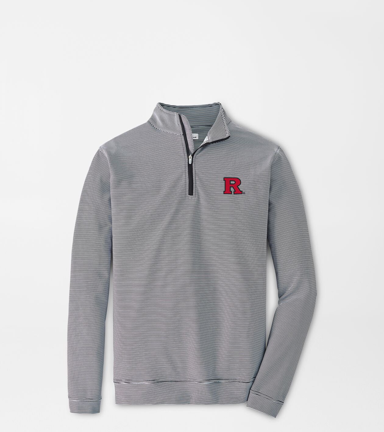 Rutgers Perth Mini-Stripe Performance Pullover