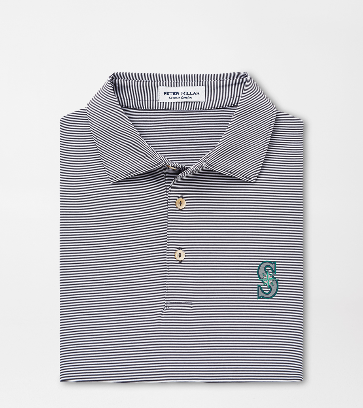 Seattle Mariners Jubilee Stripe Performance Polo
