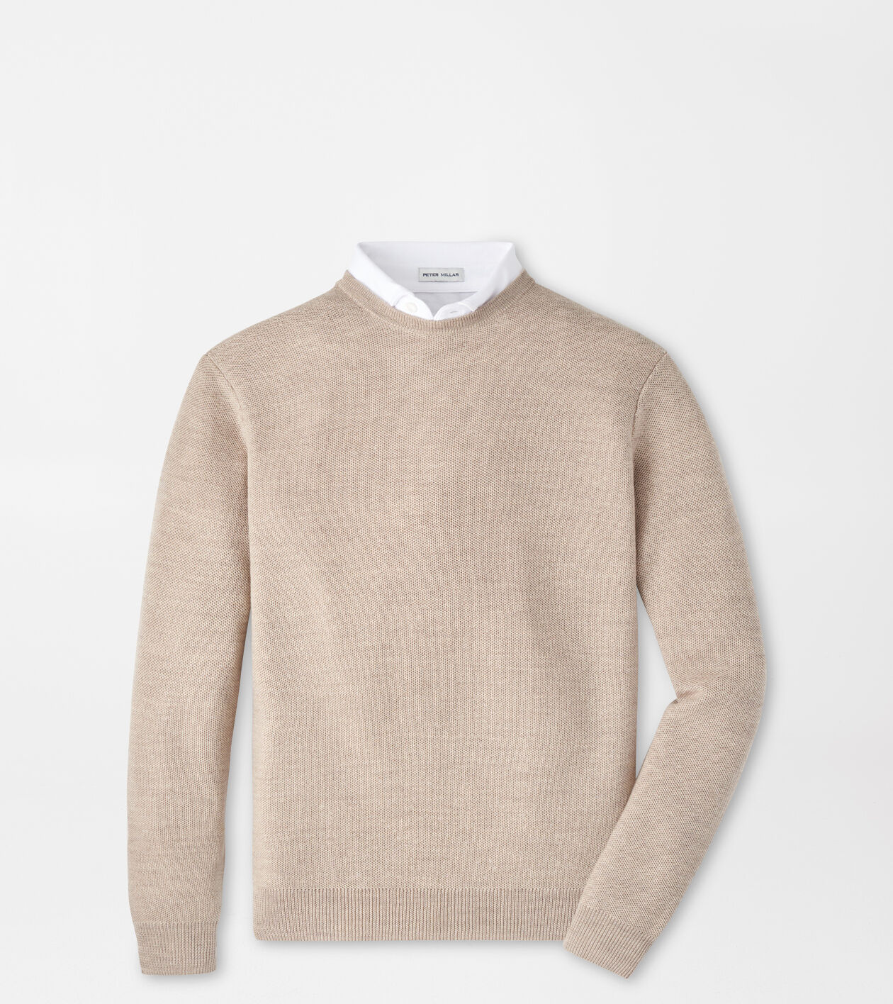Autumn Crest Honeycomb Crewneck Sweater | Men's Sweaters | Peter