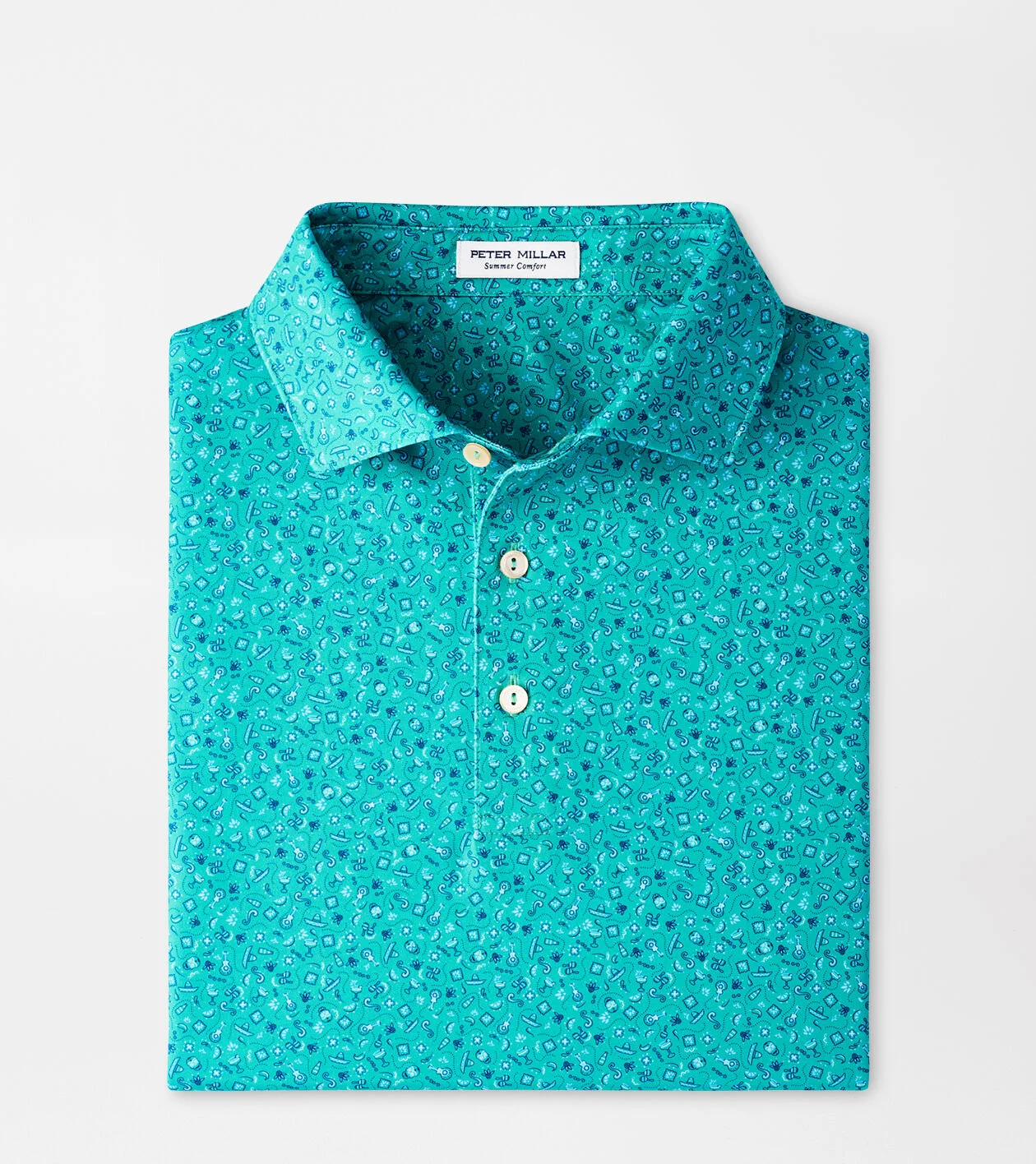 メンズウェア 23SS Resurrection GM CHECK PATTERN POLO Day Of The Dead Performance Jersey Polo | Men's Polos